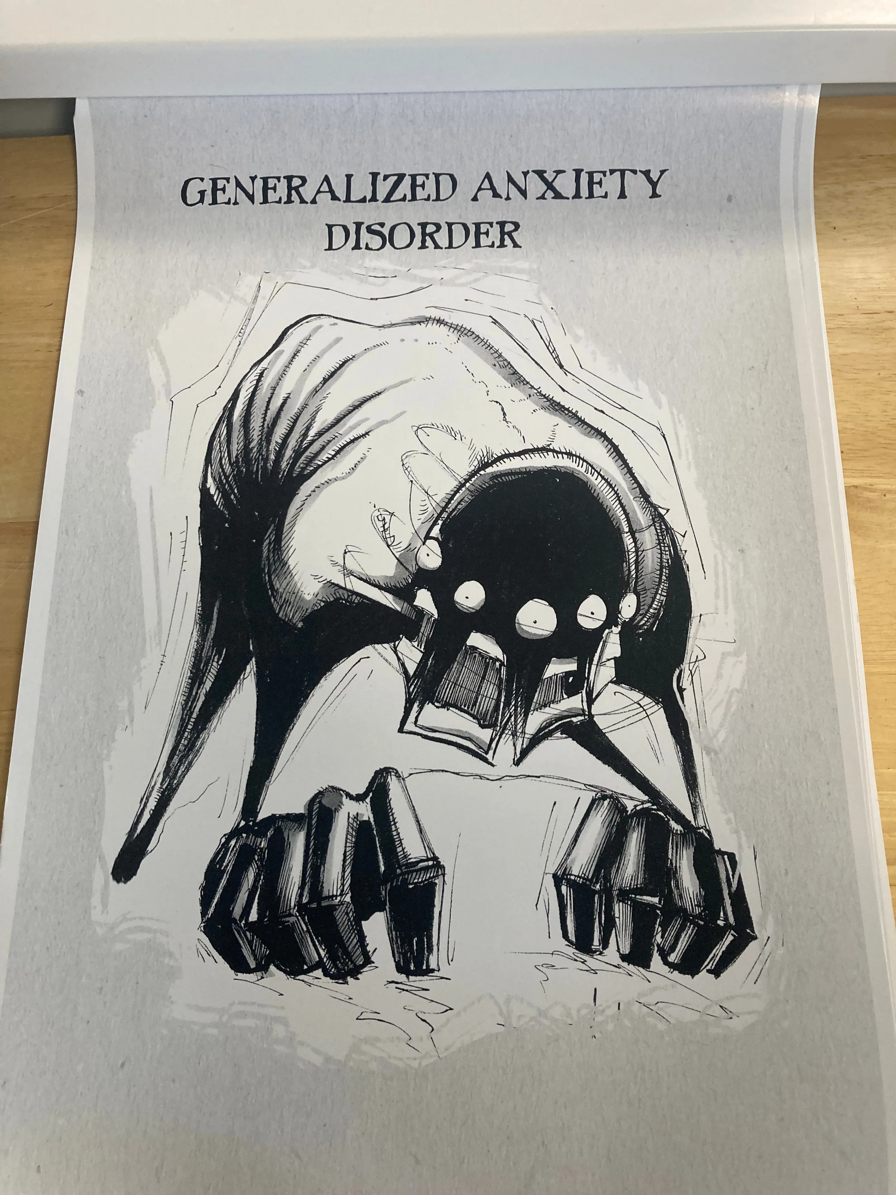 GRAPHIC ART-SHAWN COSS /MENTAL AWARENESS / SYNDROMES /DISORDERS image indicator(9)