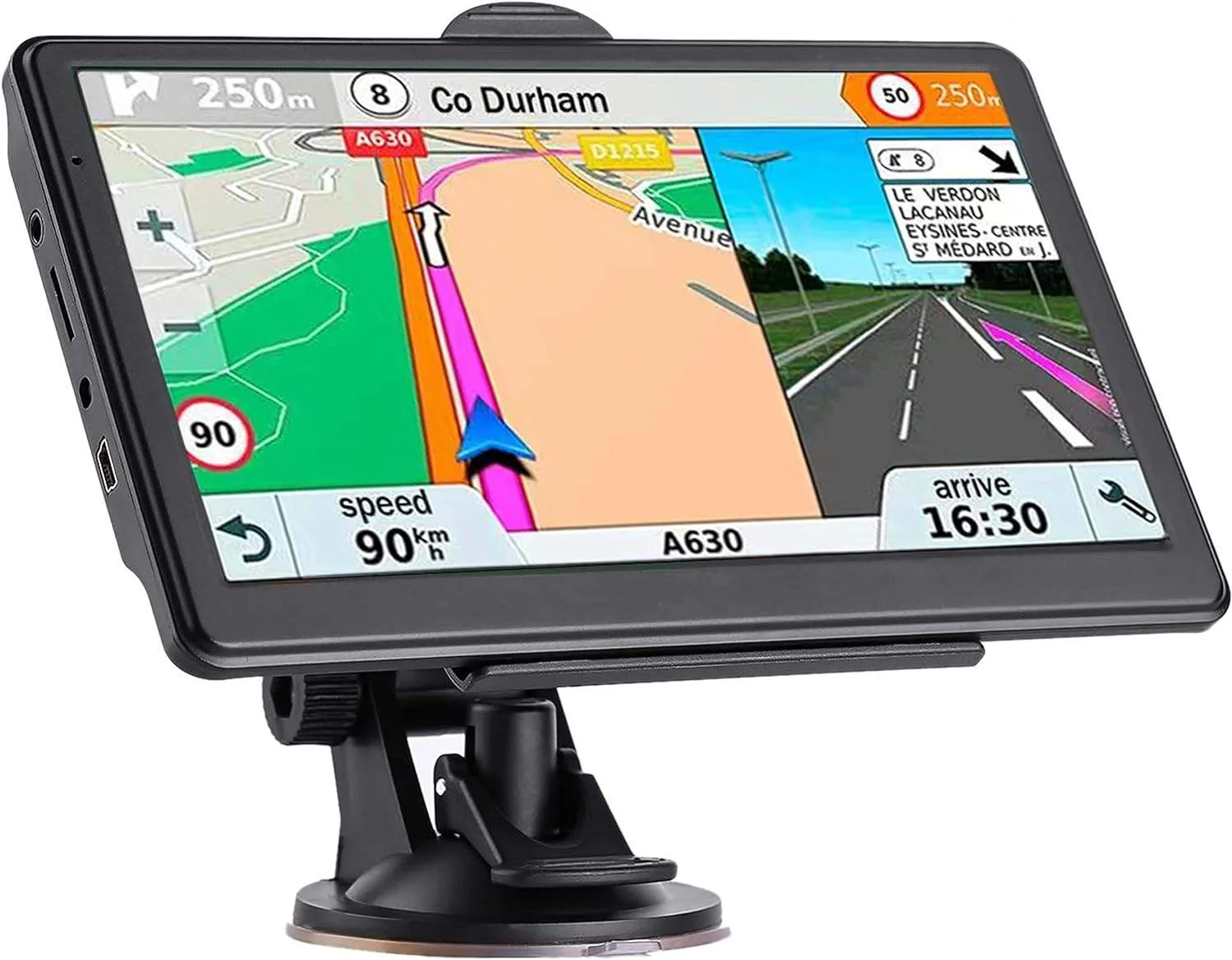 7" GPS Navigation for Car & Truck, 2024 Maps, Voice Guidance thumbnail