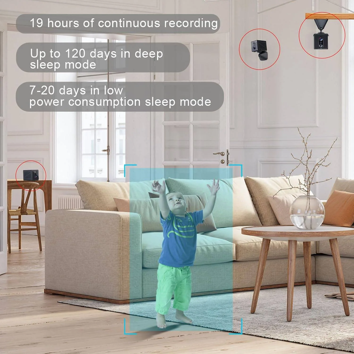 4K 5G Mini Spy Camera: Discreet Home Security Solution image indicator(6)