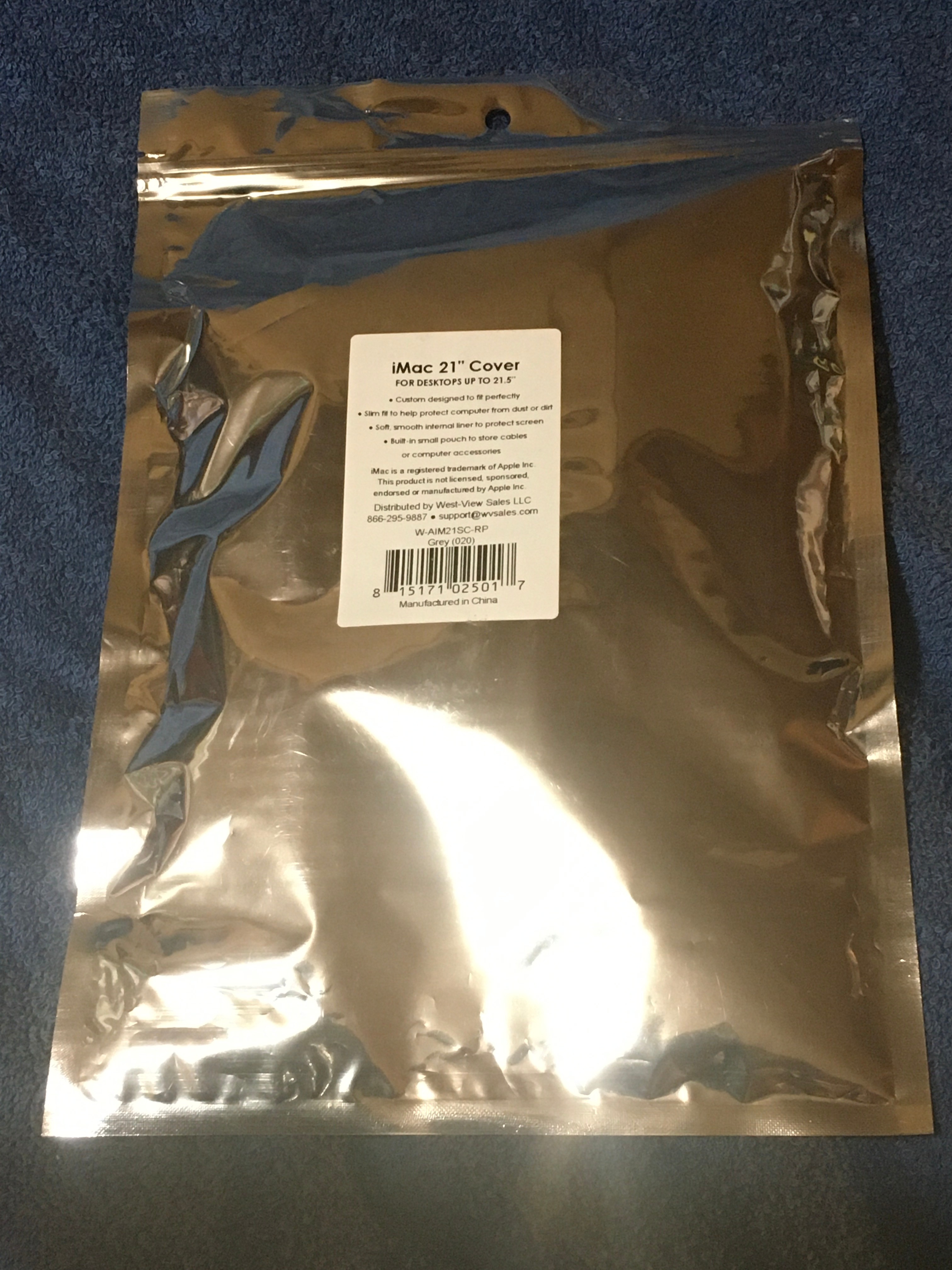 iMac 21" Dust Cover - Sleek, Protective Fit