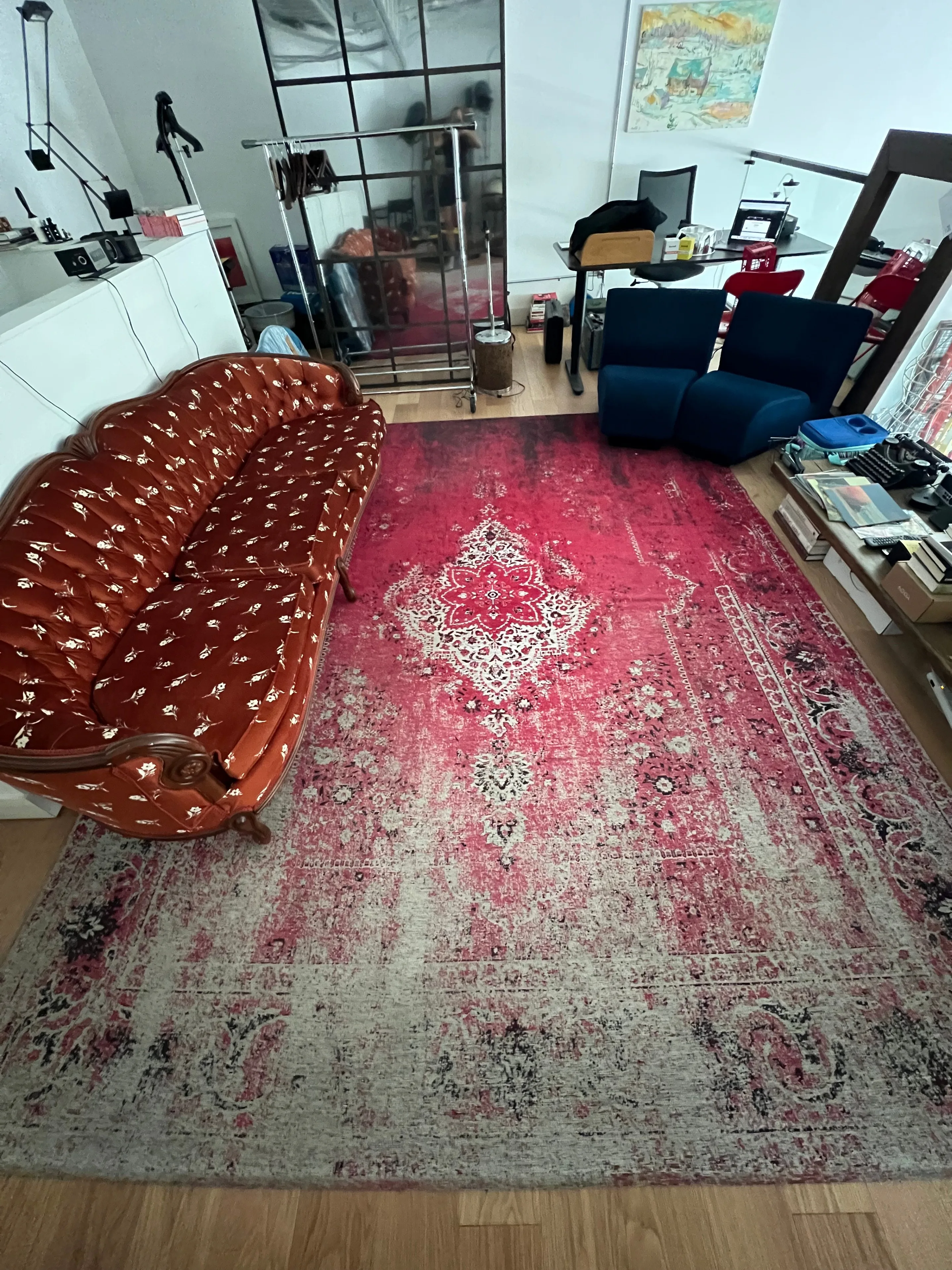 Large Red Rug