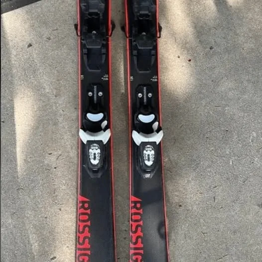 Kids skis and poles thumbnail