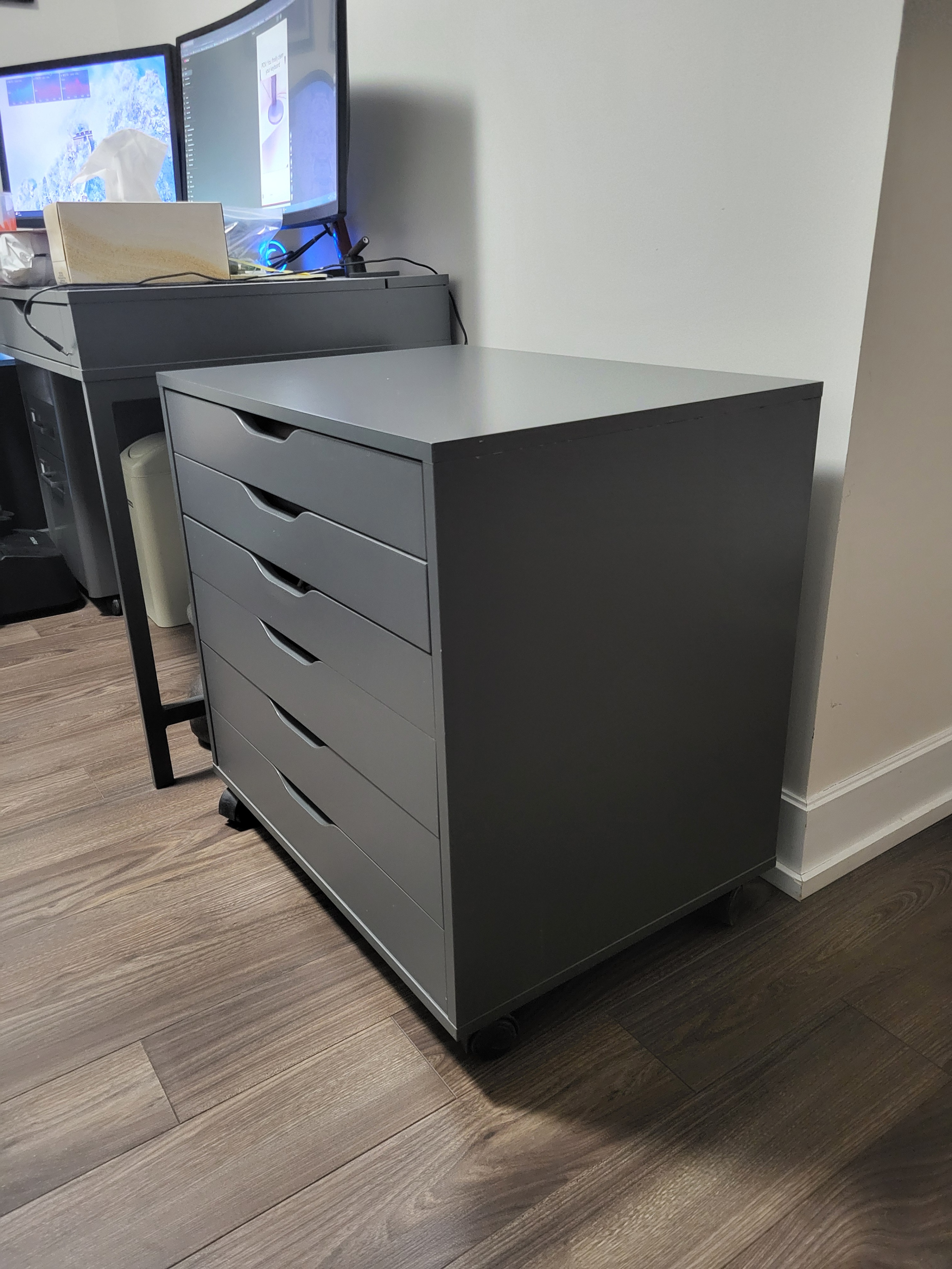 Ikea Drawer Unit on Casters - Alex