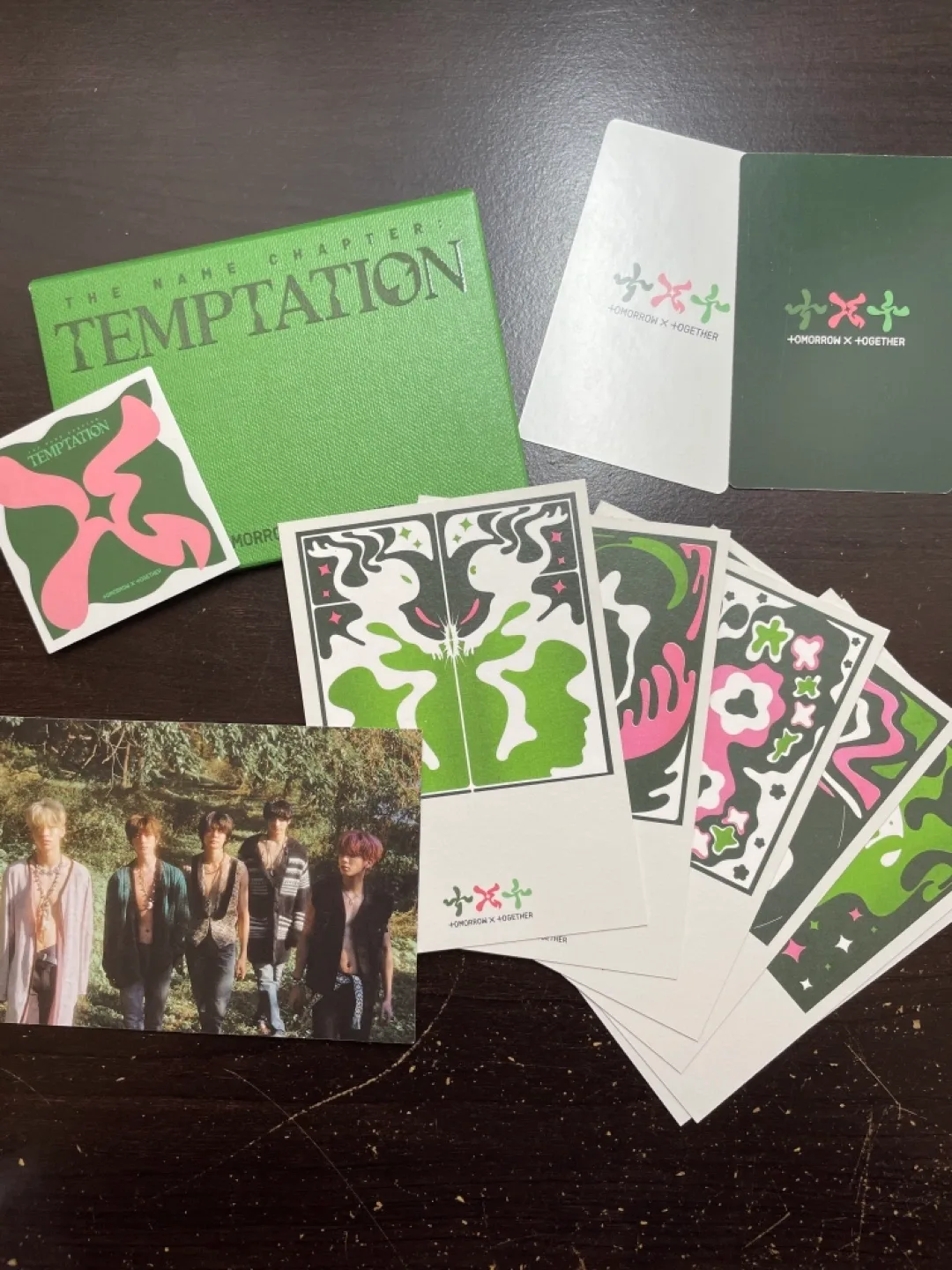 [WITH PC] TXT THE NAME CHAPTER: TEMPTATION (WEVERSE ALBUM) Kpop image indicator(2)