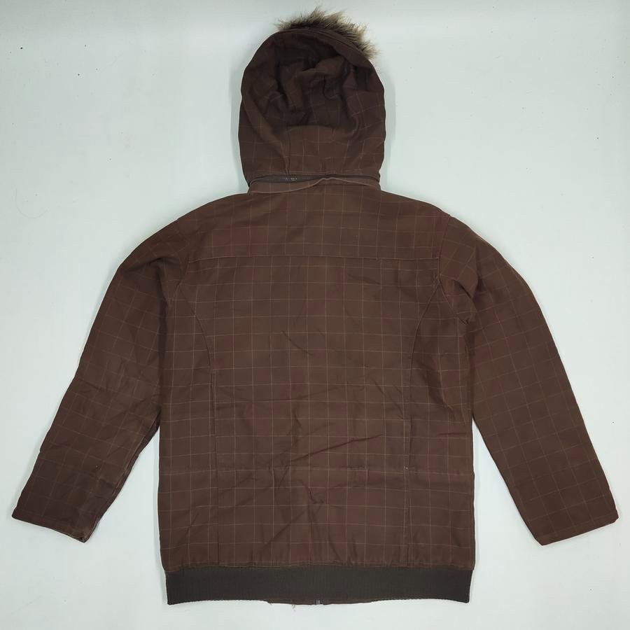 Vans Quilted Jacket with Detachable Hoodie – Size M - photo 2