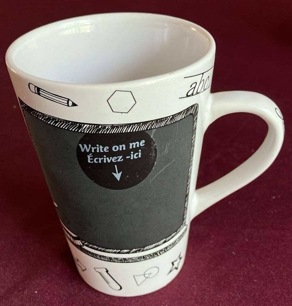 Laura Secord Teacher Chalkboard Mug (New)