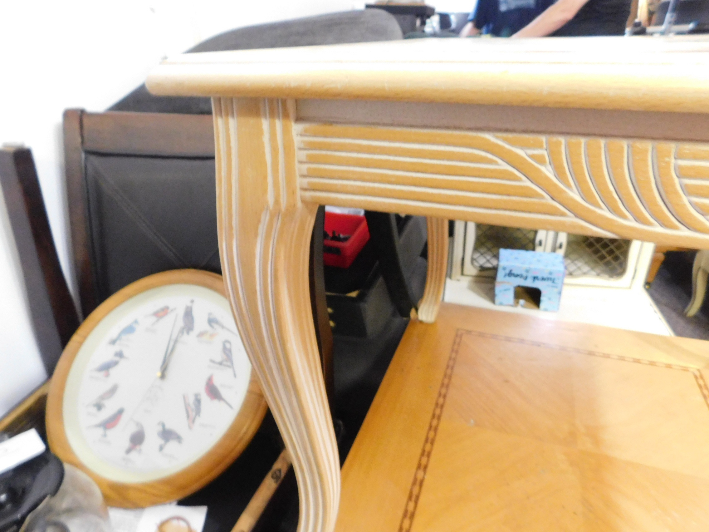 Whitewashed End Table or Coffee Table for Sale - photo 3