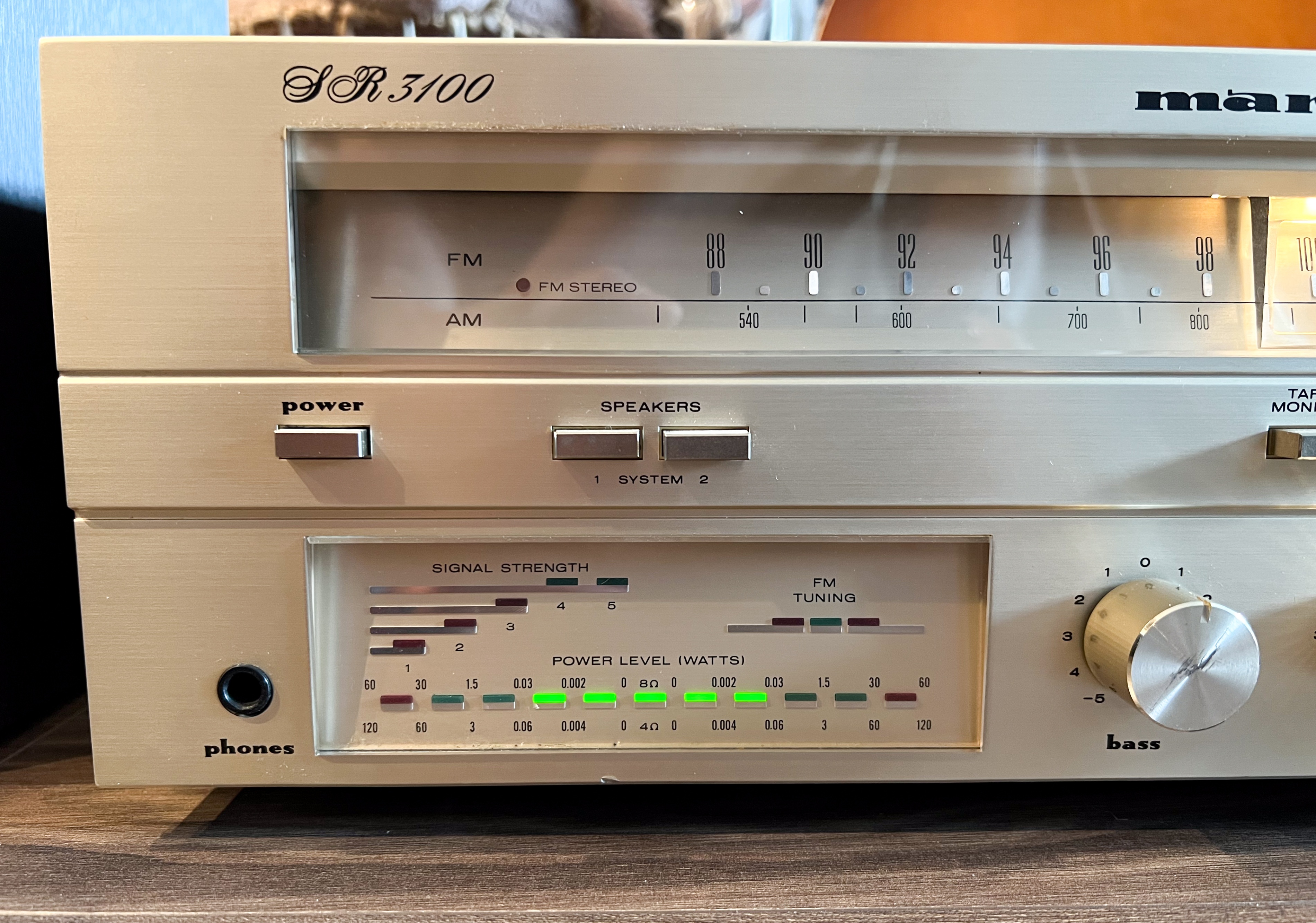 Marantz SR3100 Stereophonic Receiver (Vintage 1981) - photo 2