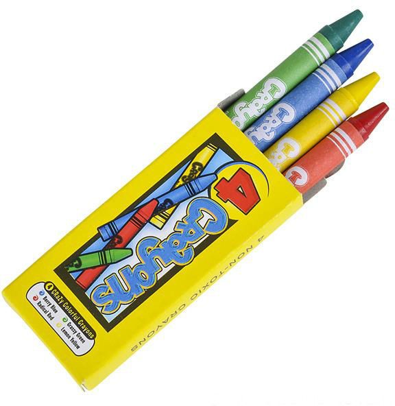 4-Pack Crayons for $0.50 - Perfect for Kids' Creativity!