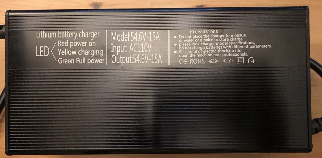 Powerful Smart Charger for 48V lithium battery image indicator(2)