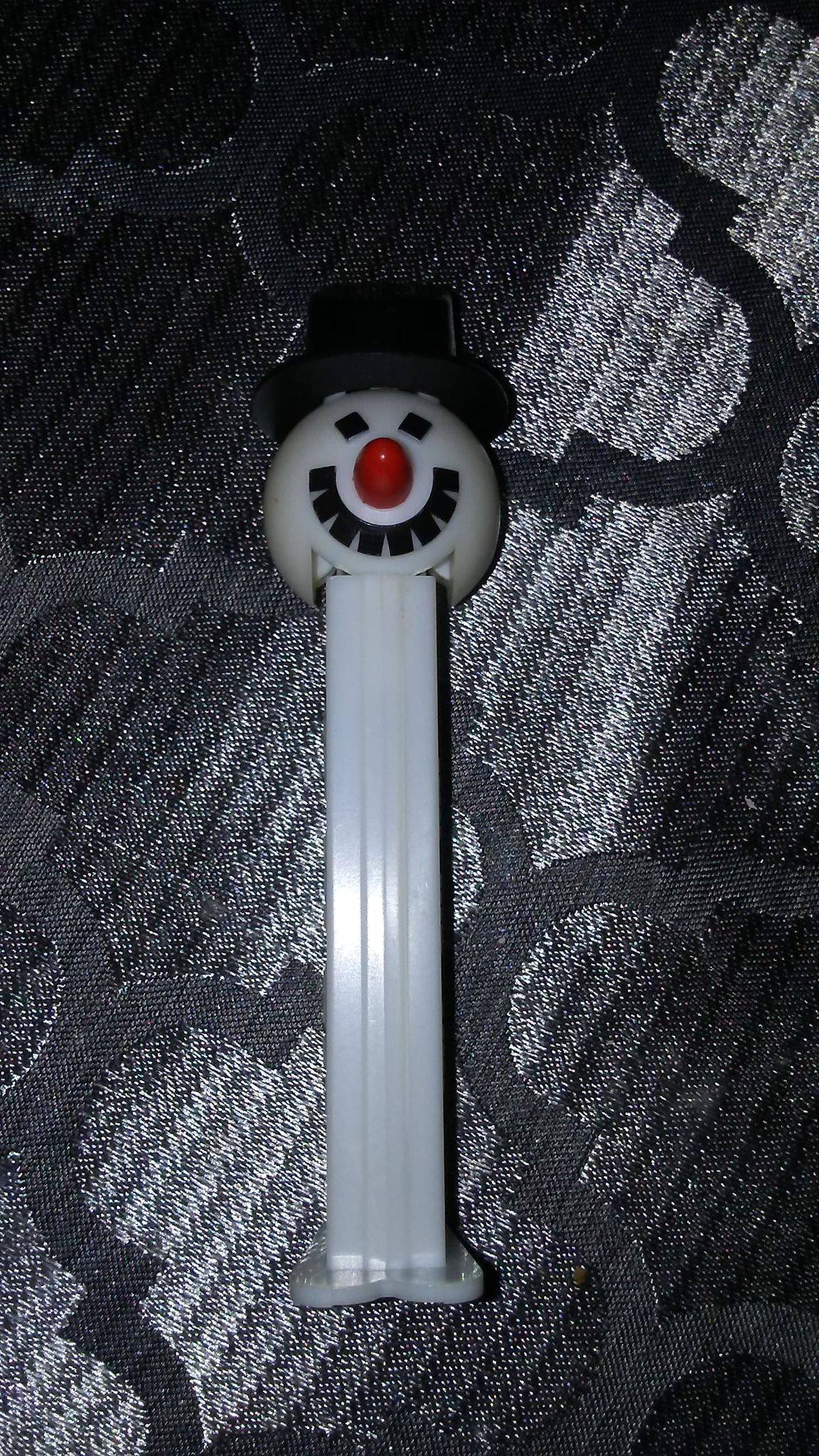 Vintage Pez Snowman with Feet