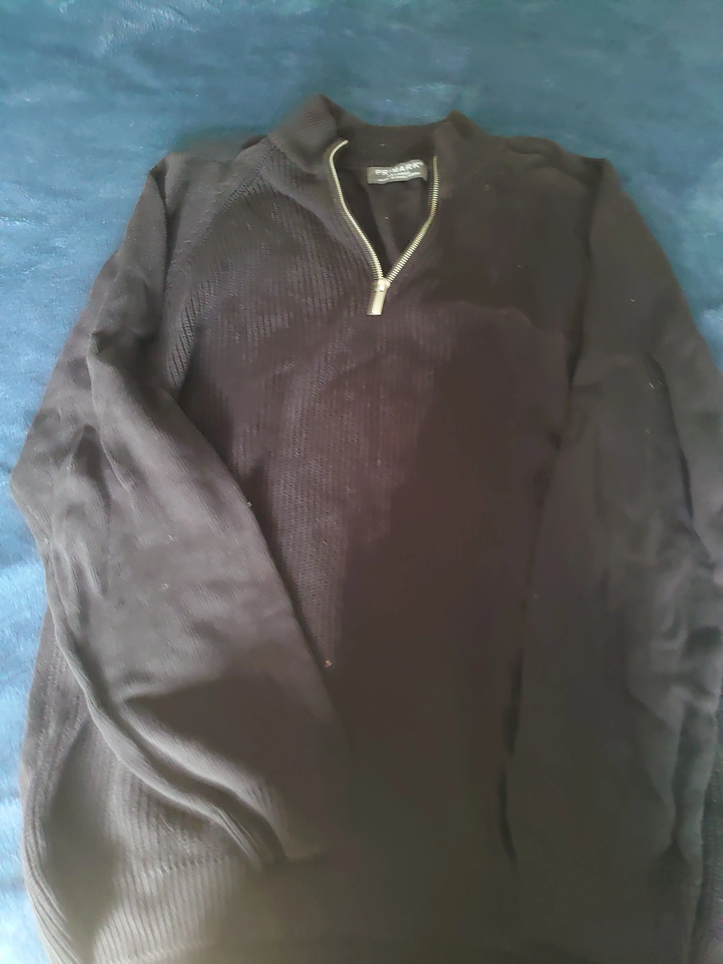 Ments Zip Neck Sweater thumbnail