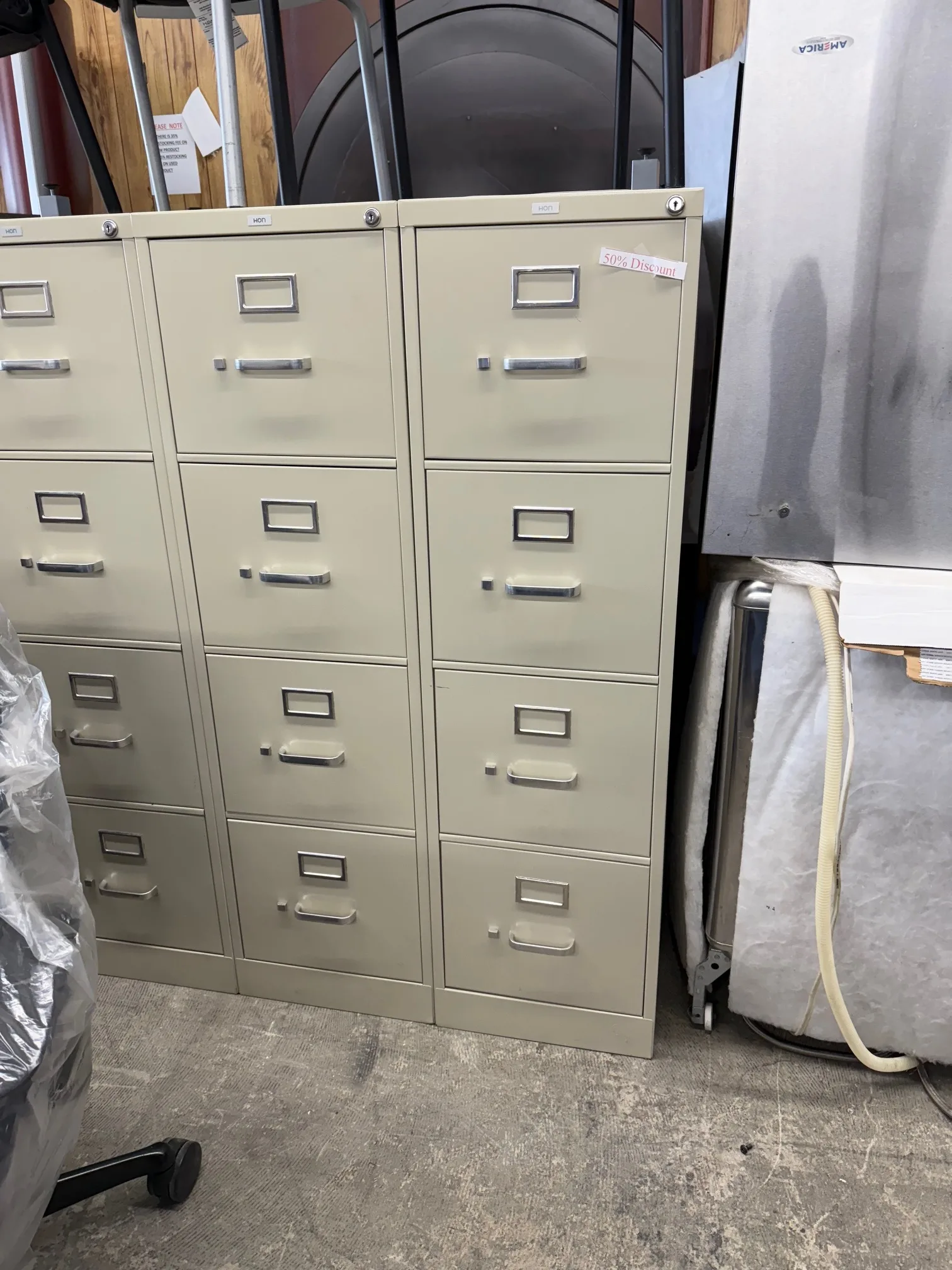 Vertical 4-Drawer Letter-Size Filing Cabinet 50% off thumbnail