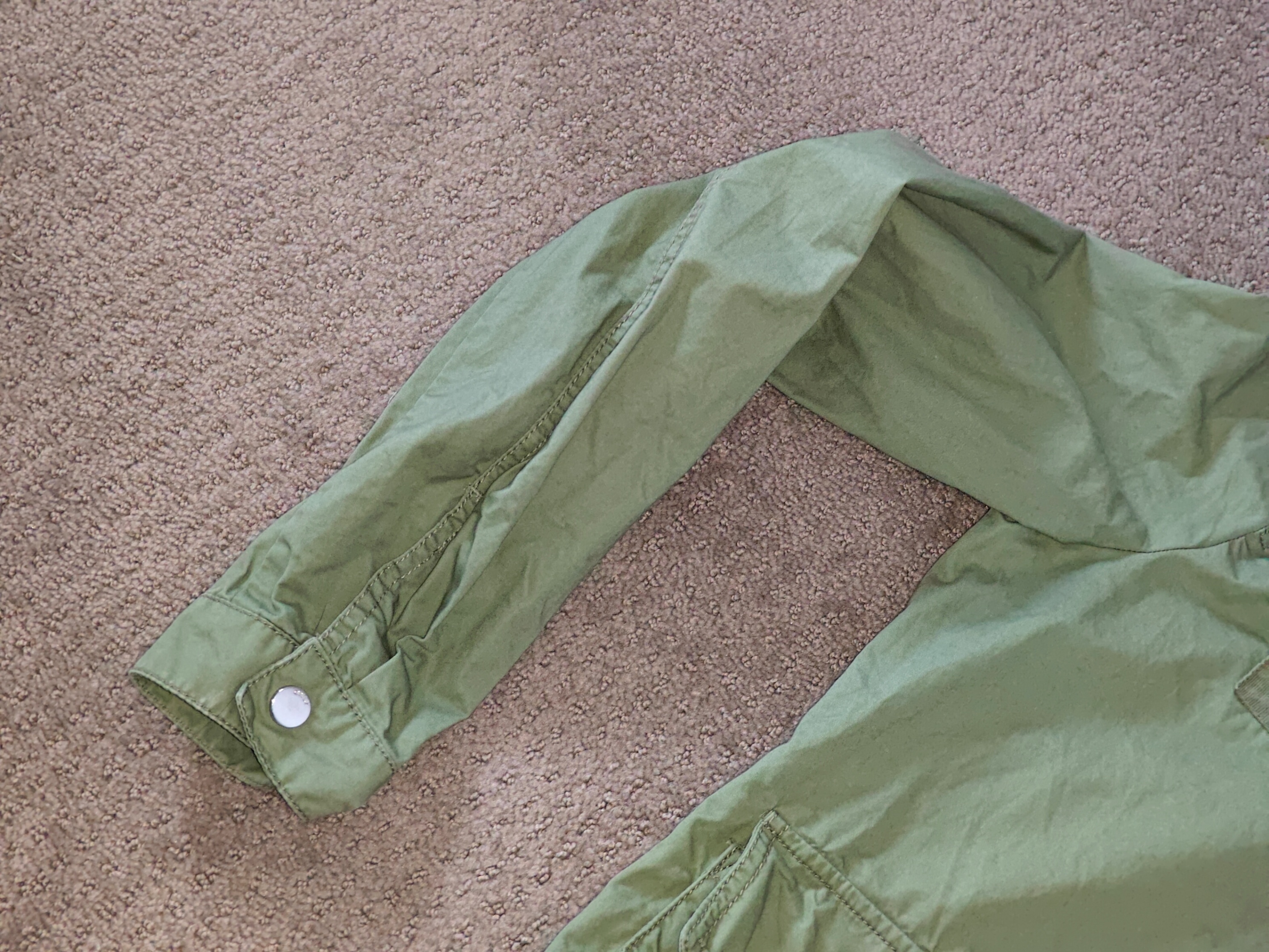Women Only Army Green Alice Sport Spring Parka Jacket Size Small - photo 4