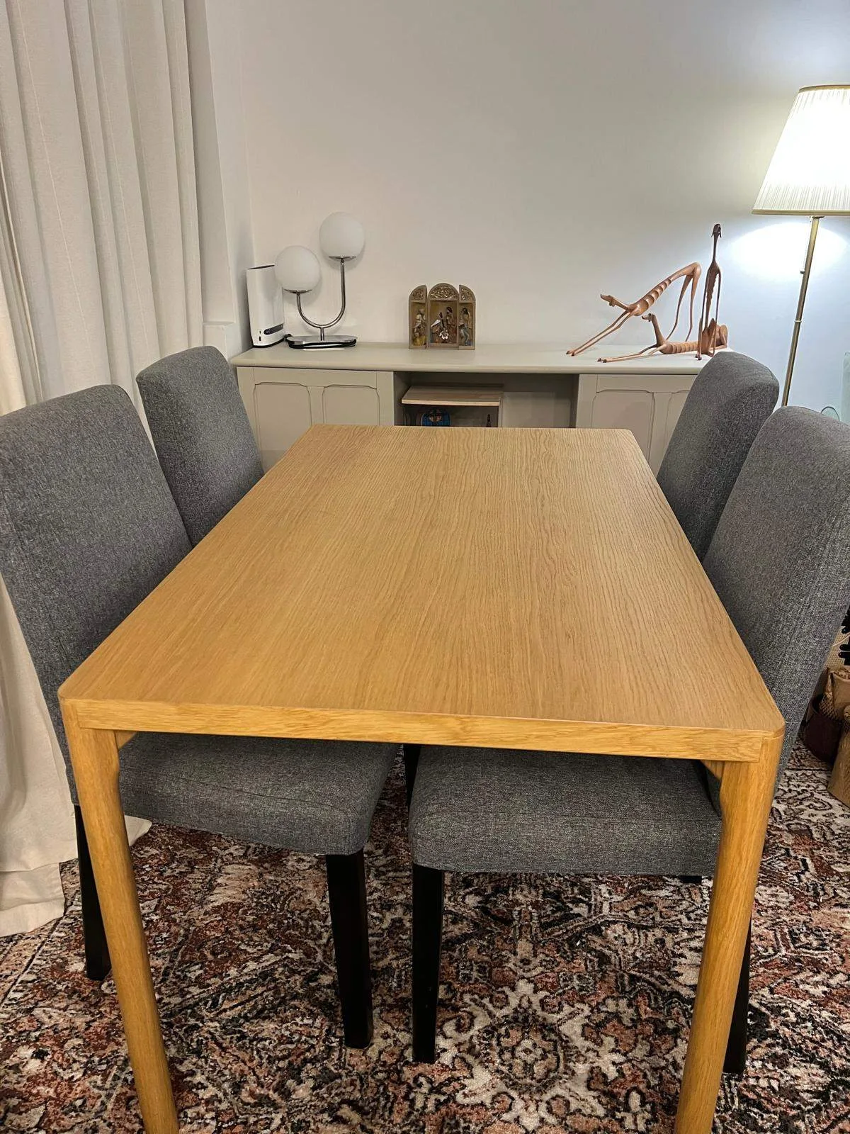 Dining Table with 4 Chairs