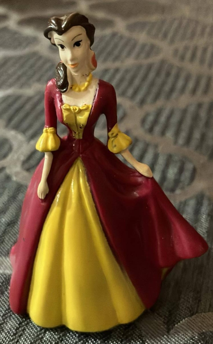 Disney Beauty and the Beast Belle Red Dress - 2 1/2 Inches