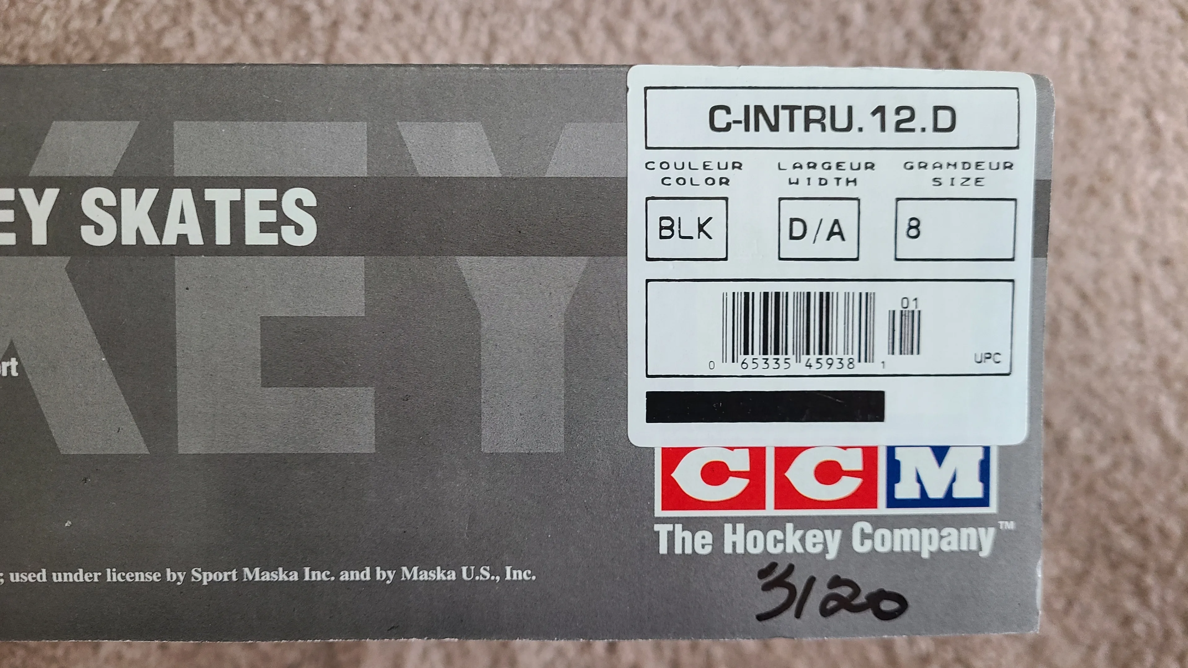 CCM hockey skates - Kids Size 8 image indicator(5)