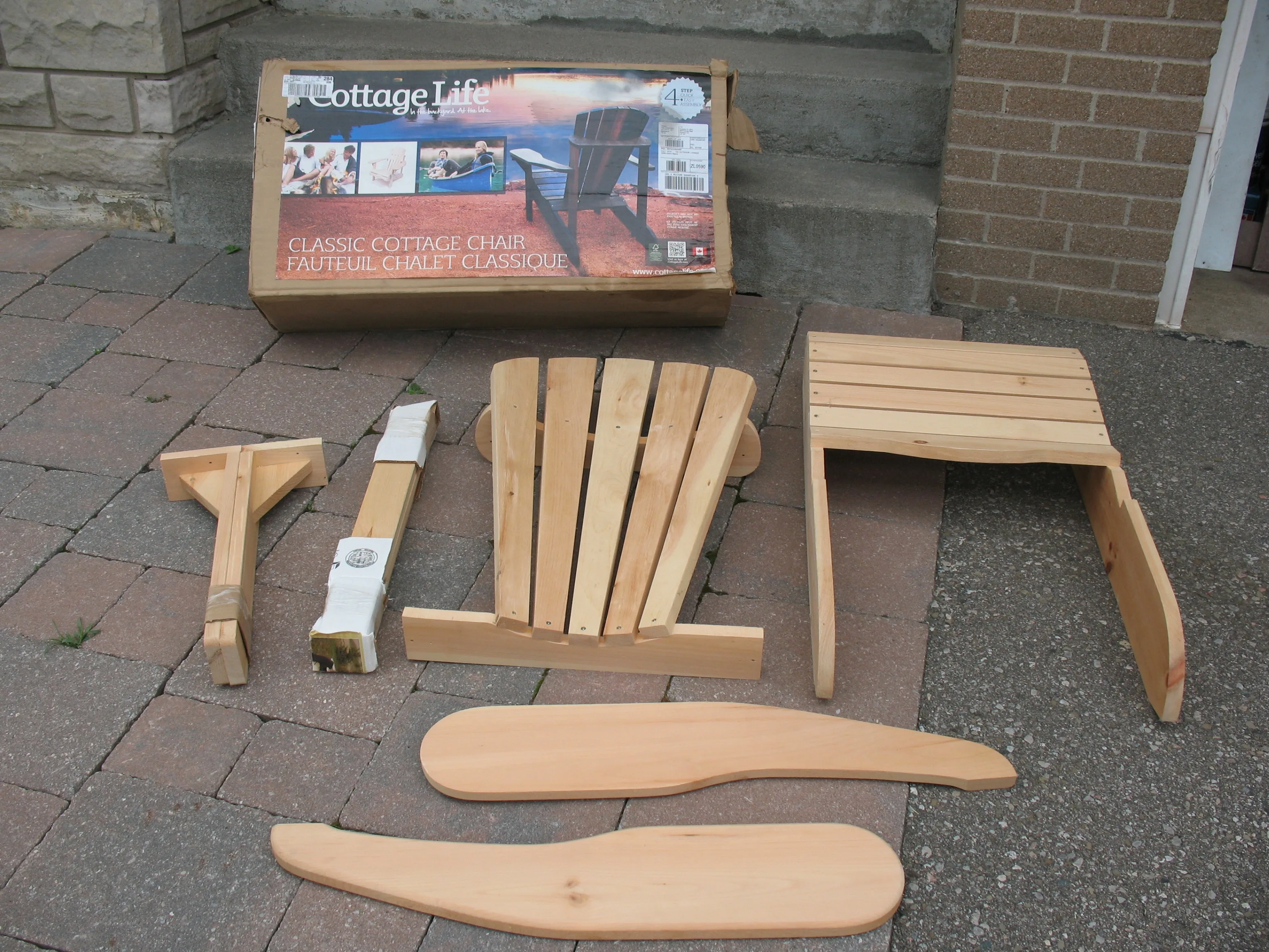 Cottage Life Adirondack Chair, BRAND NEW thumbnail