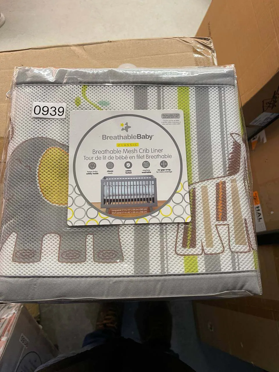 Mesh Liner for Full-Size Cribs thumbnail