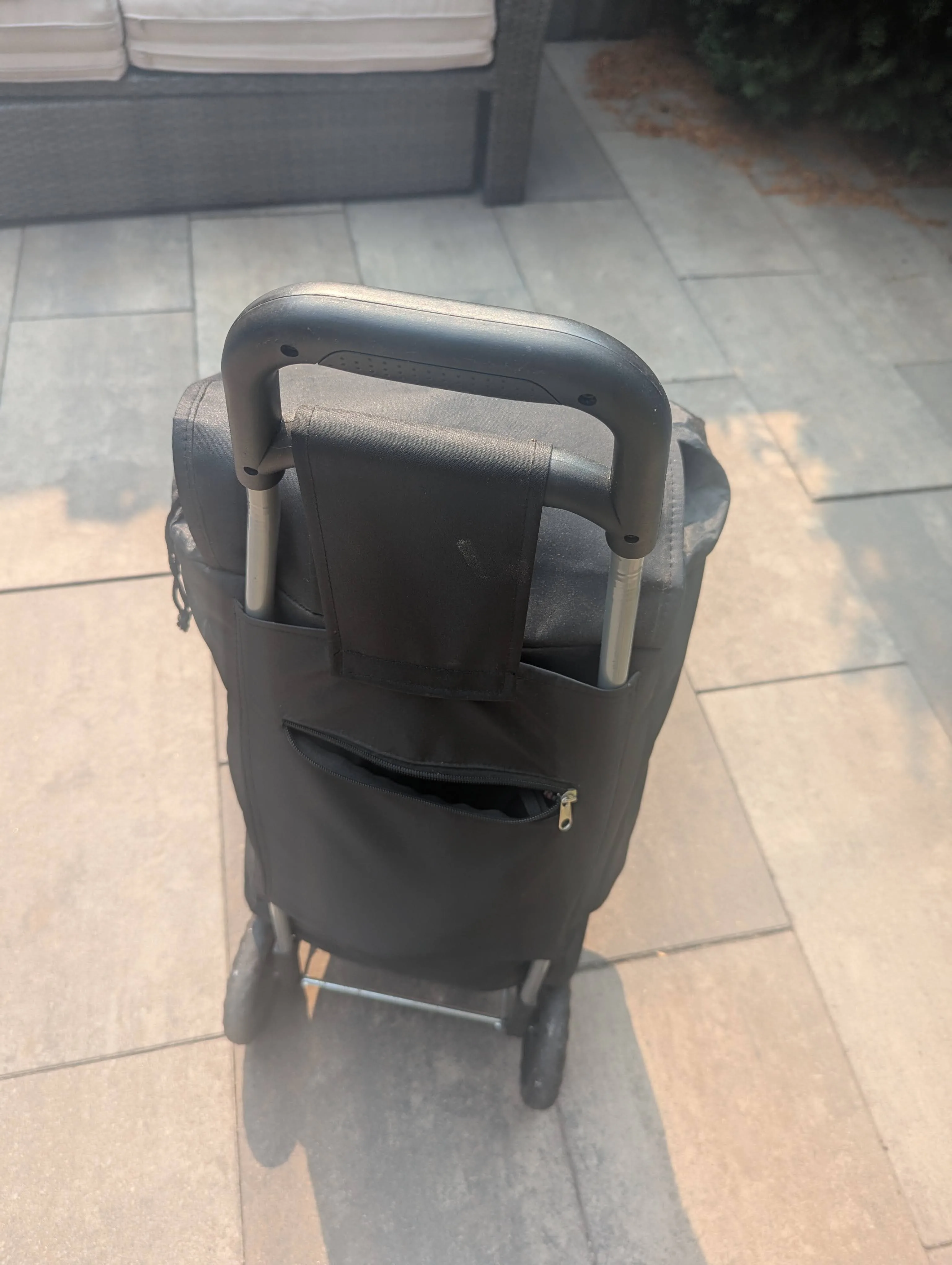 Rolling Shopping Cart / Trolley Bag with Insulated Liner image indicator(2)