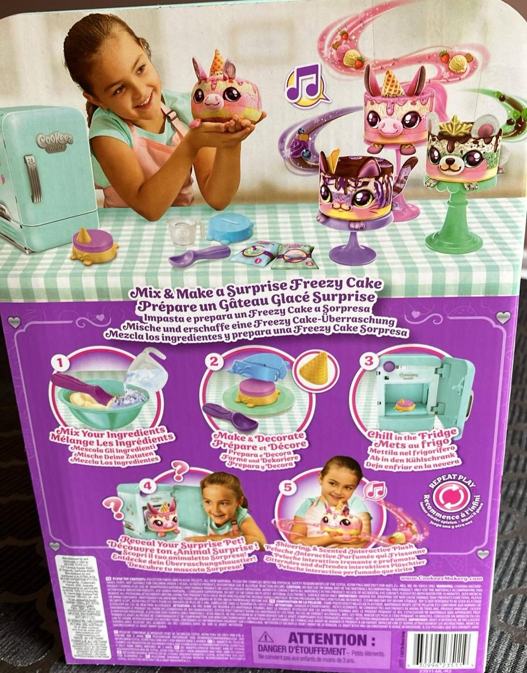 Cookeez Makery Freezy Cakez Fridge Frigo (New) - photo 2