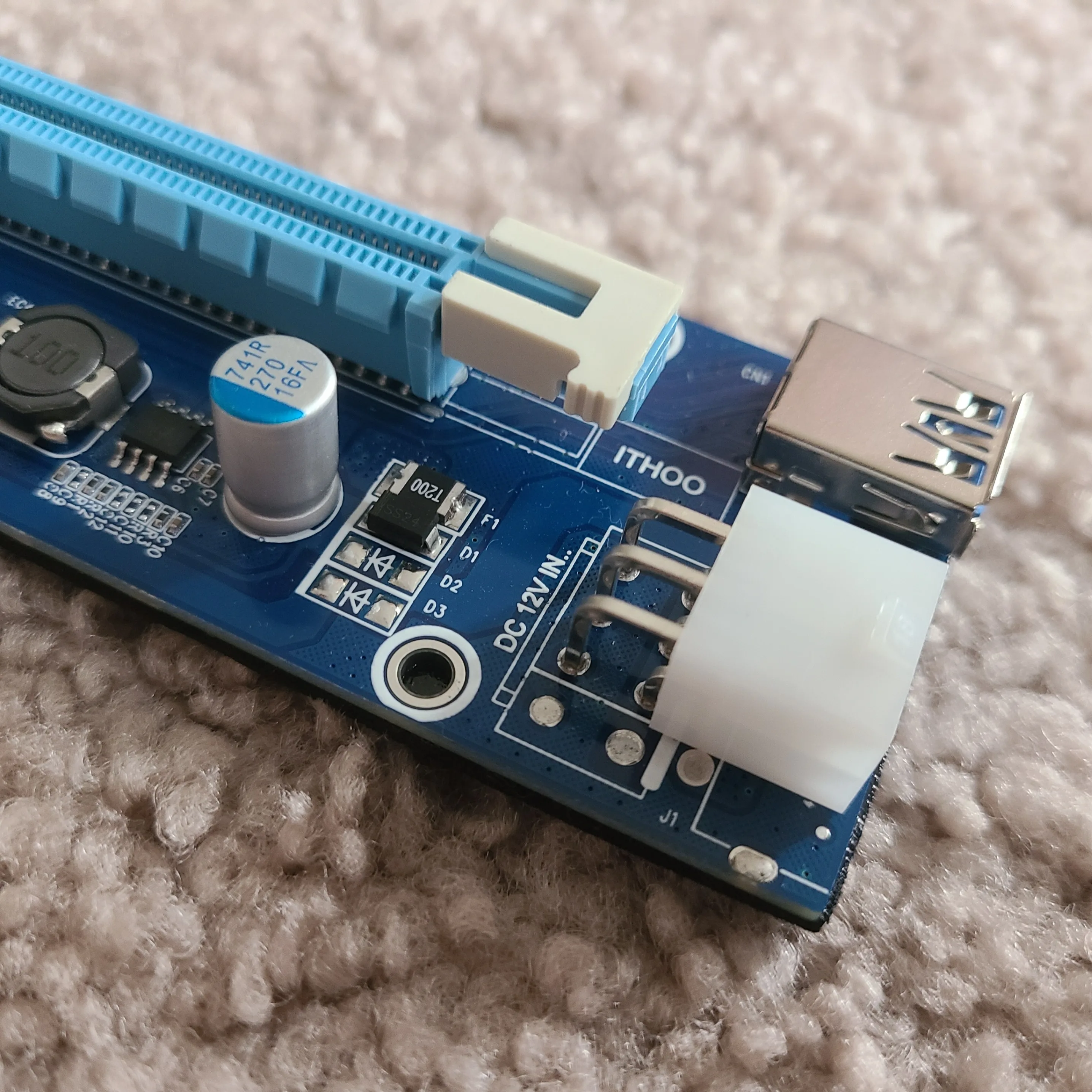 Mini PCI-E to 16x adapter for using eGPU on laptop image indicator(4)