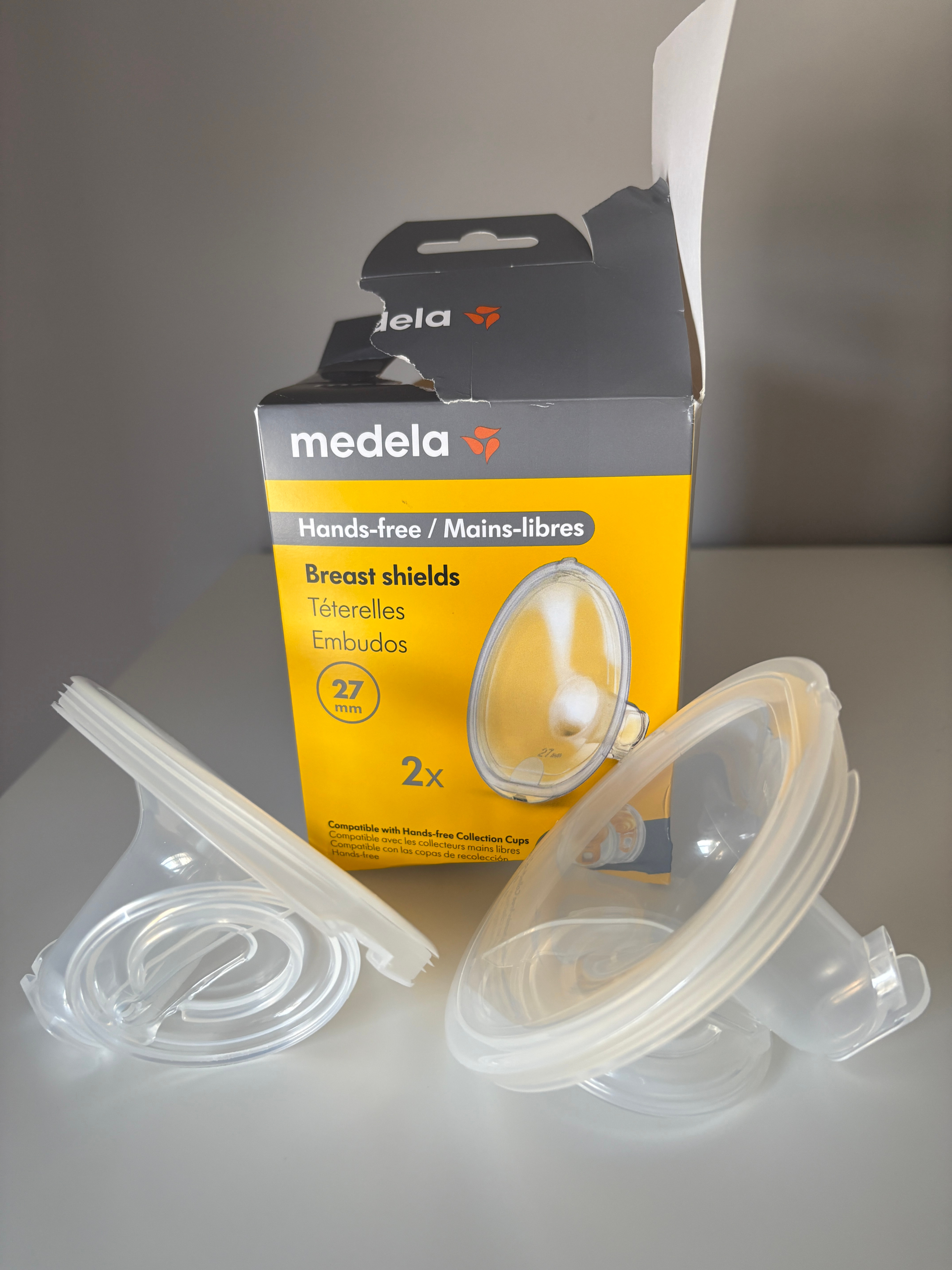 Medela Hands-free Breast Shields 27mm