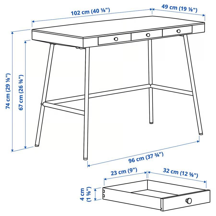 Small Desk - LILLÅSEN - photo 2