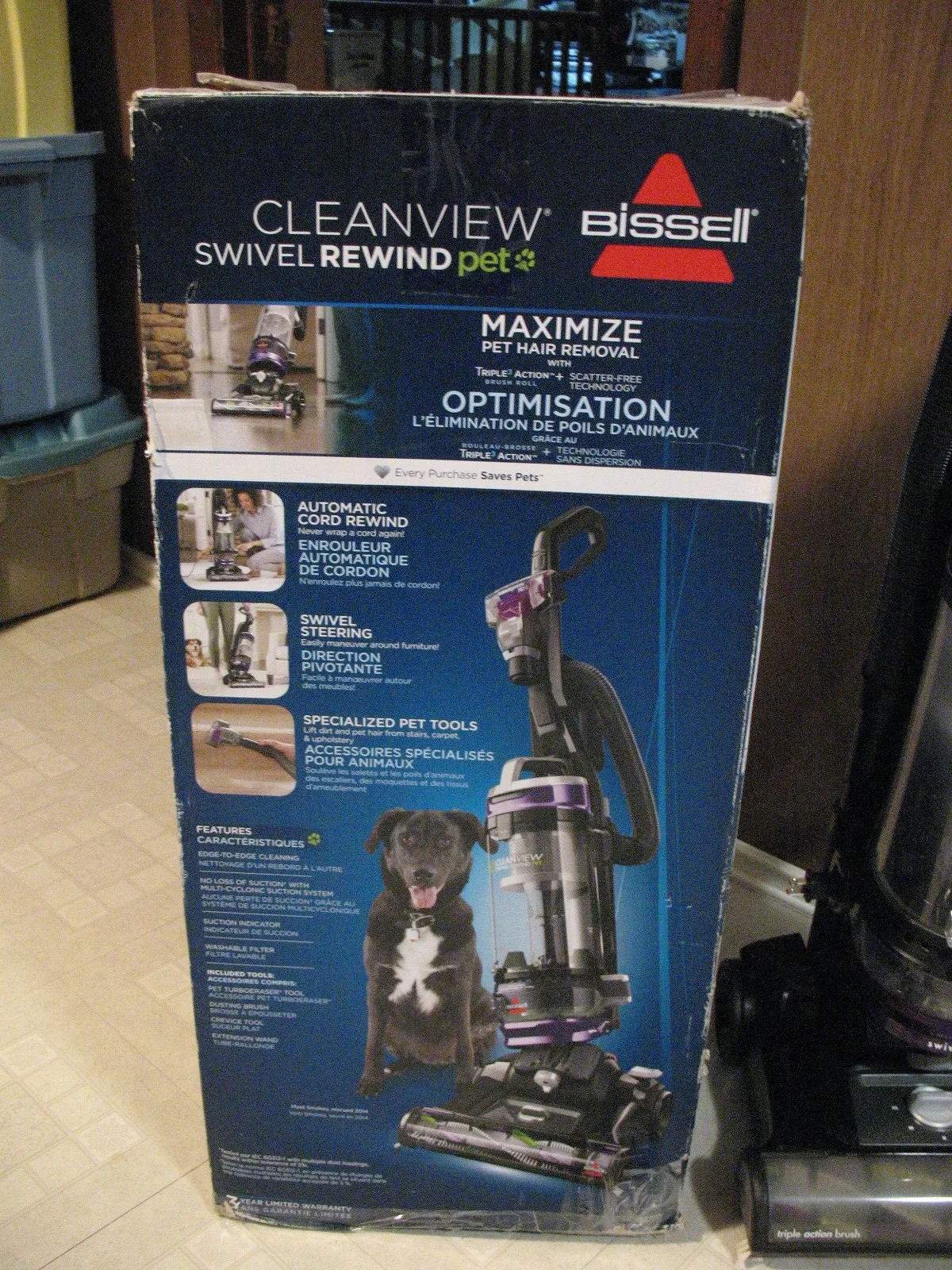 BISSELL CleanView Swivel Rewind Pet Vacuum Cleaner, NEW image indicator(2)