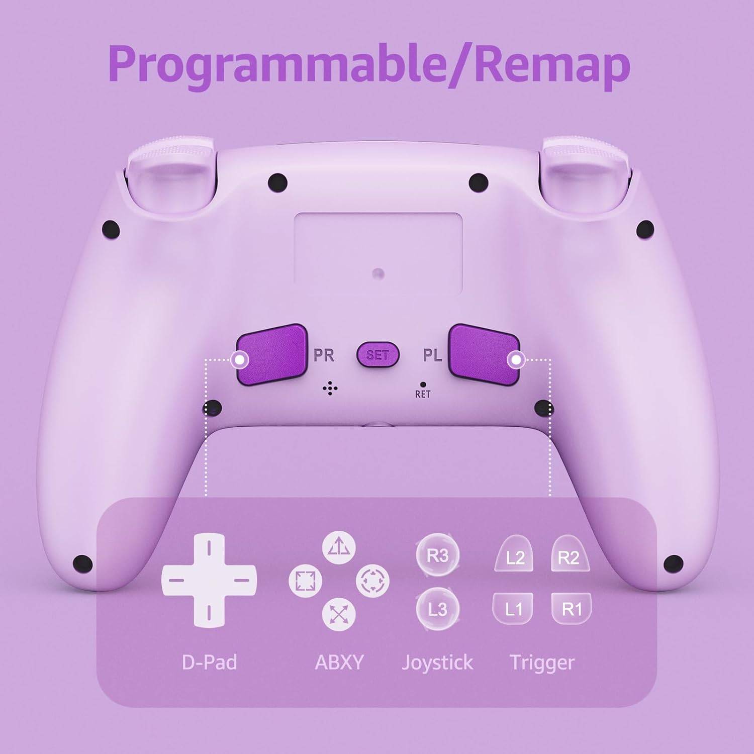 IWGAME RGB Wireless Controller: Ultimate PS5/PC Gaming - photo 5