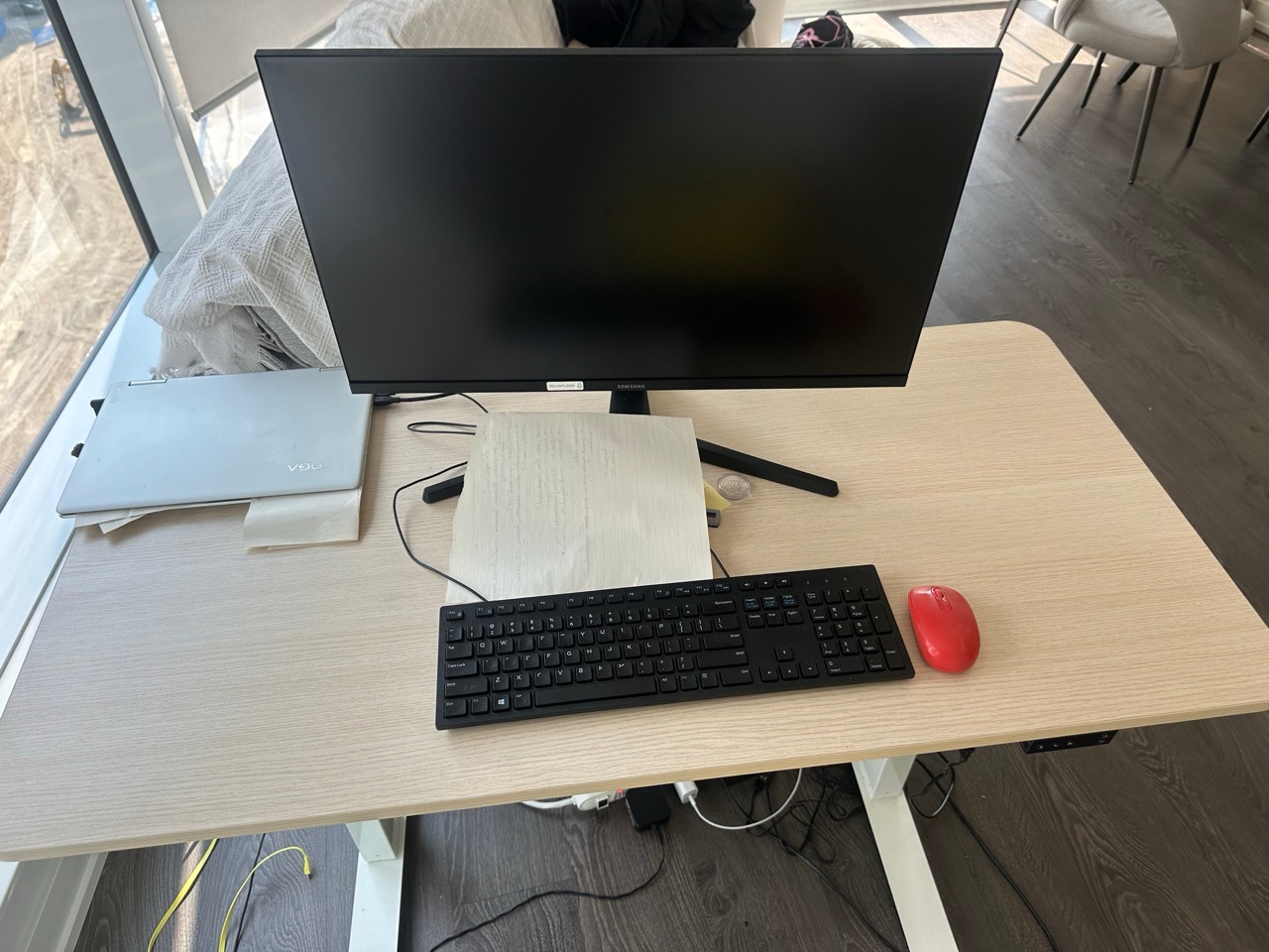 Standing Desk-  Standing Motorized Height Adjustable Office Desk