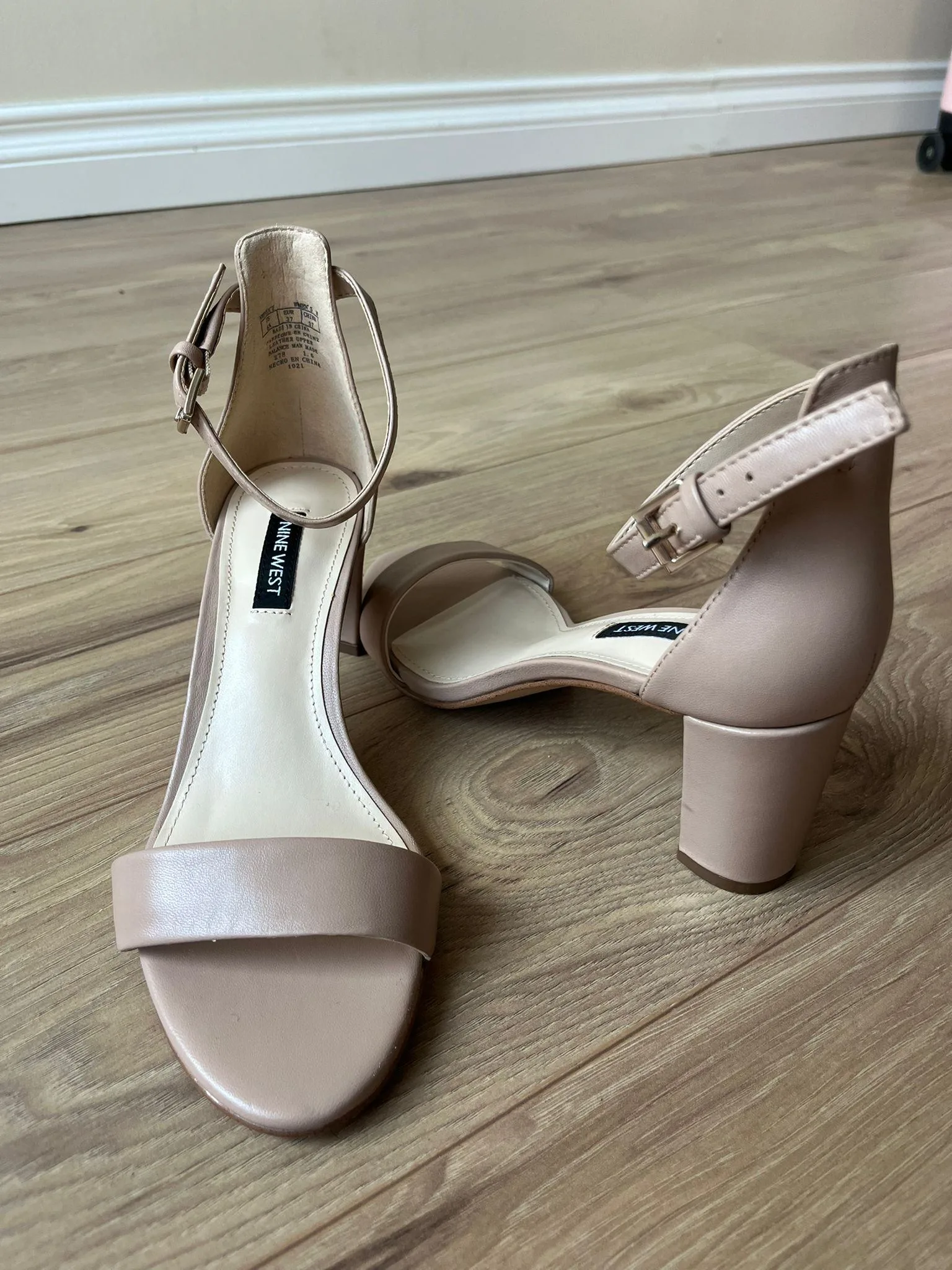 Nine West Heeled Sandals in Light Pink image indicator(4)