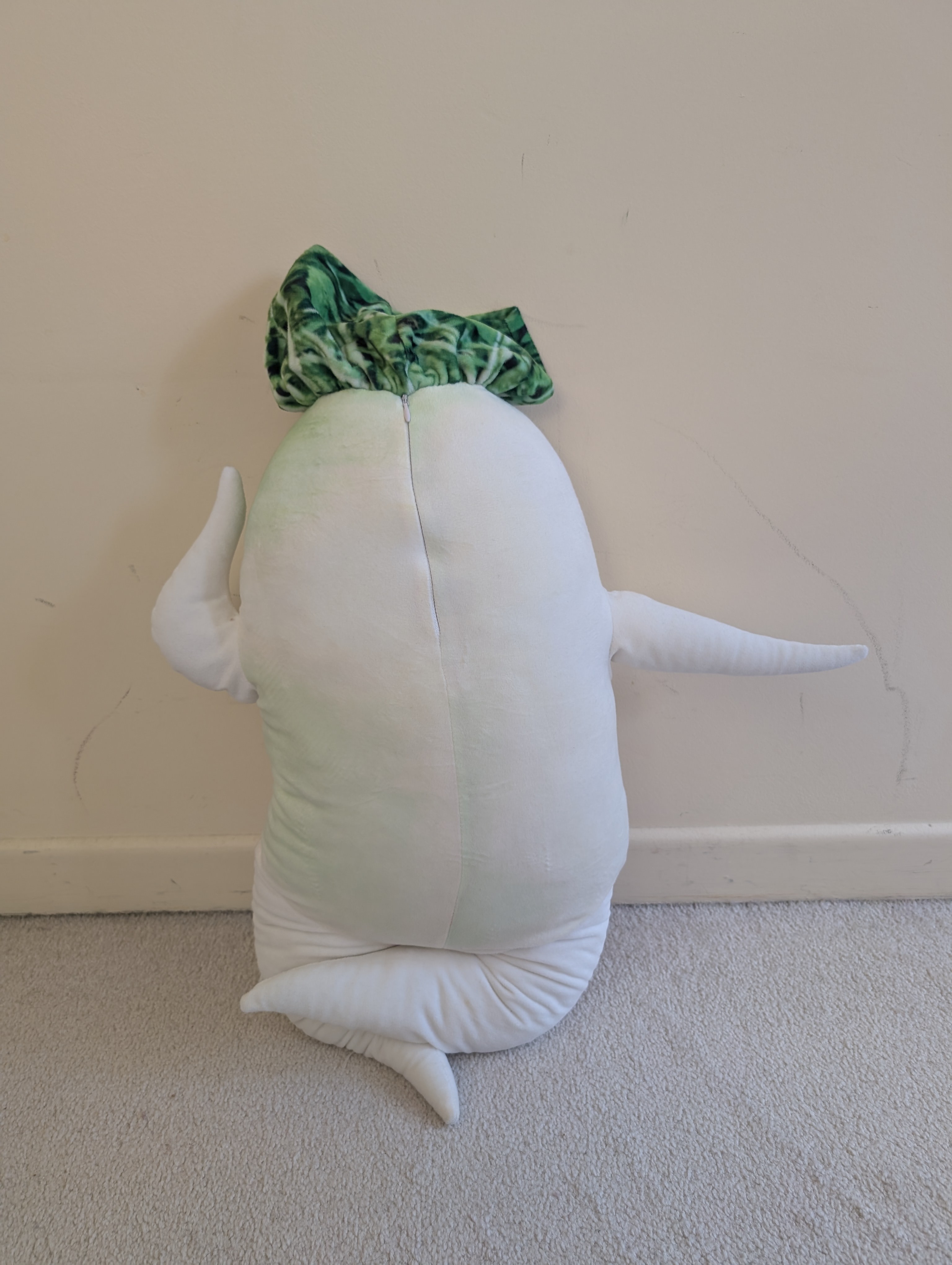 Daikon Radish Plush Toy – 60cm 🌱