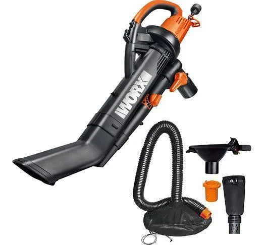 Worx TRIVAC 12 Amp 3‑in‑1 Blower/Vac/Mulcher w/ LeafPro thumbnail