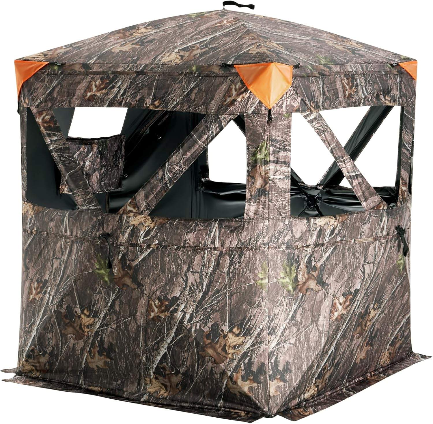 Pop-Up Hunting Blind with 270° View 55.5" x 55.5" x 66.9"