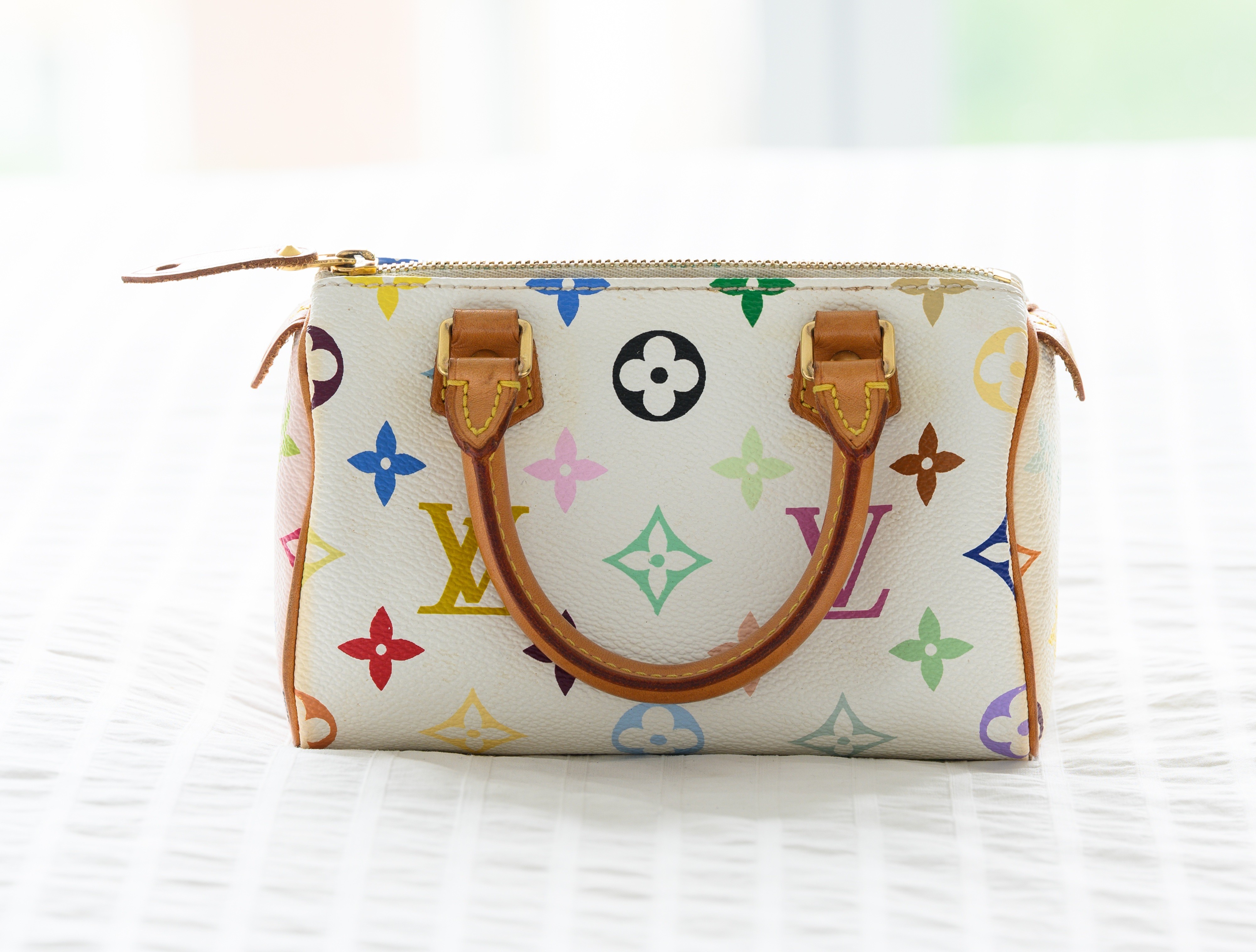 Louis Vuitton × Takashi Murakami Nano Speedy Bag (Authentic) - photo 3