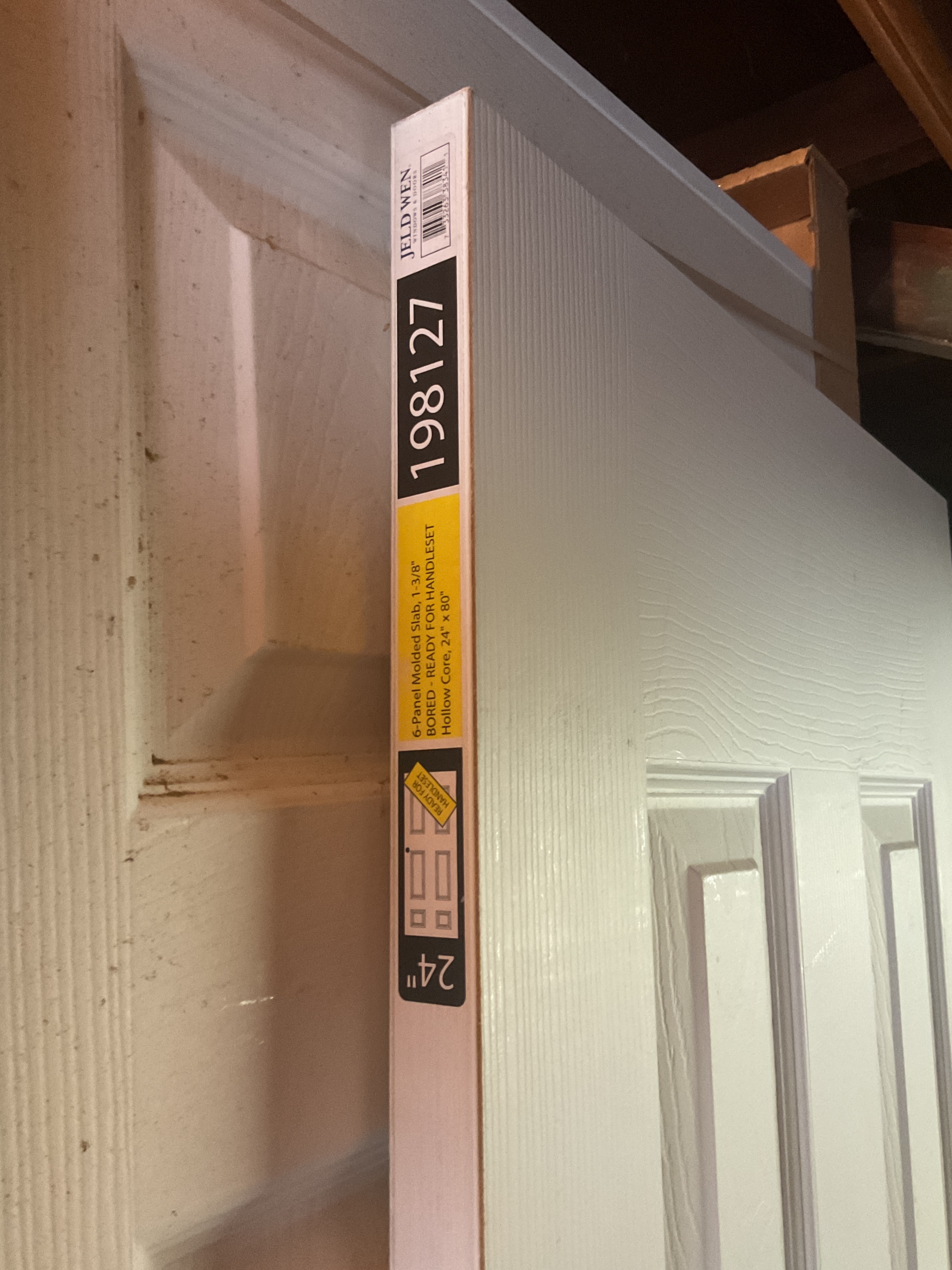 Jen Weld 6 Panel HC Door with Pre-Drilled Lock Hole - photo 2