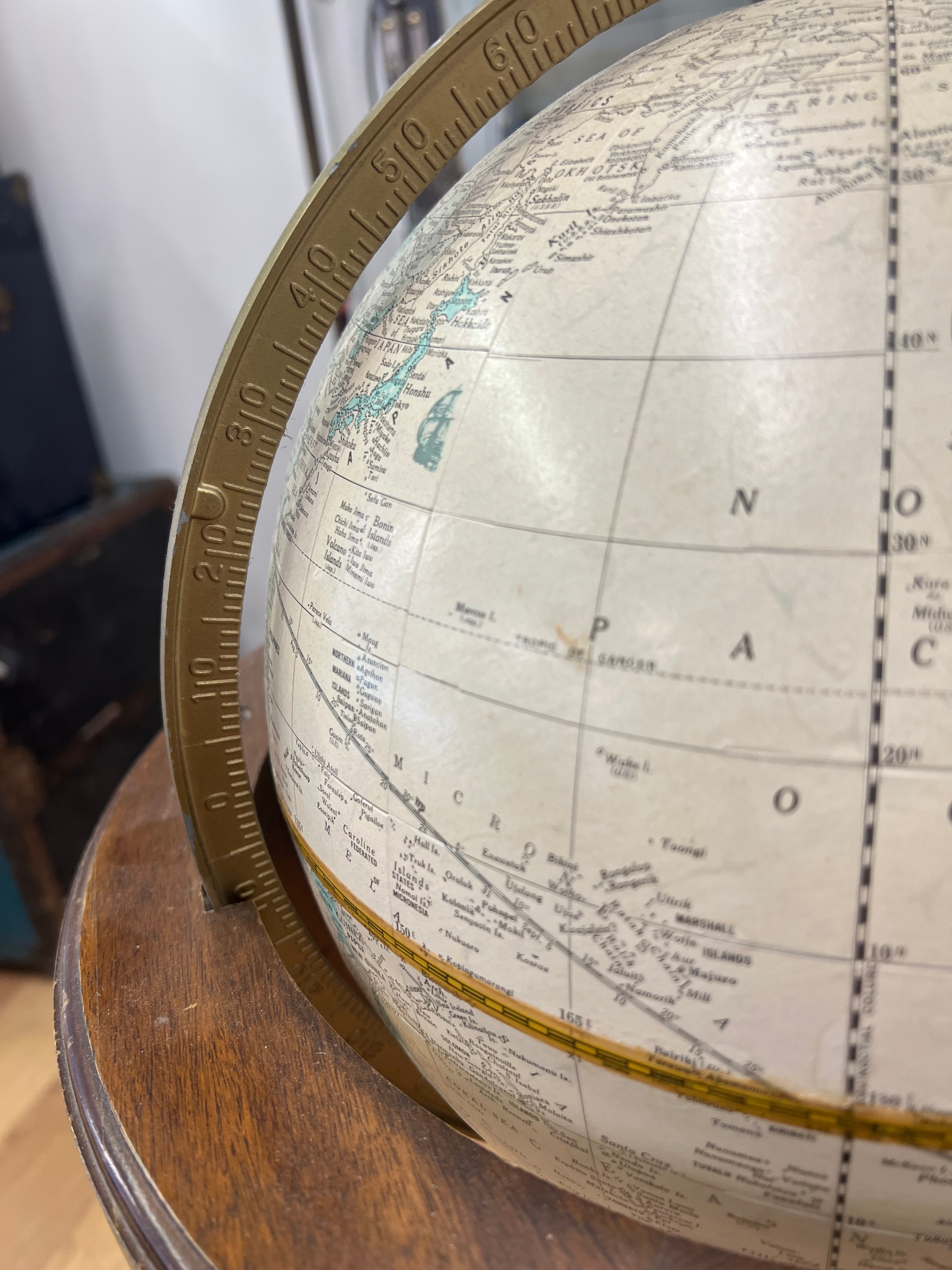 Vintage CRAM's Standing Globe - photo 3
