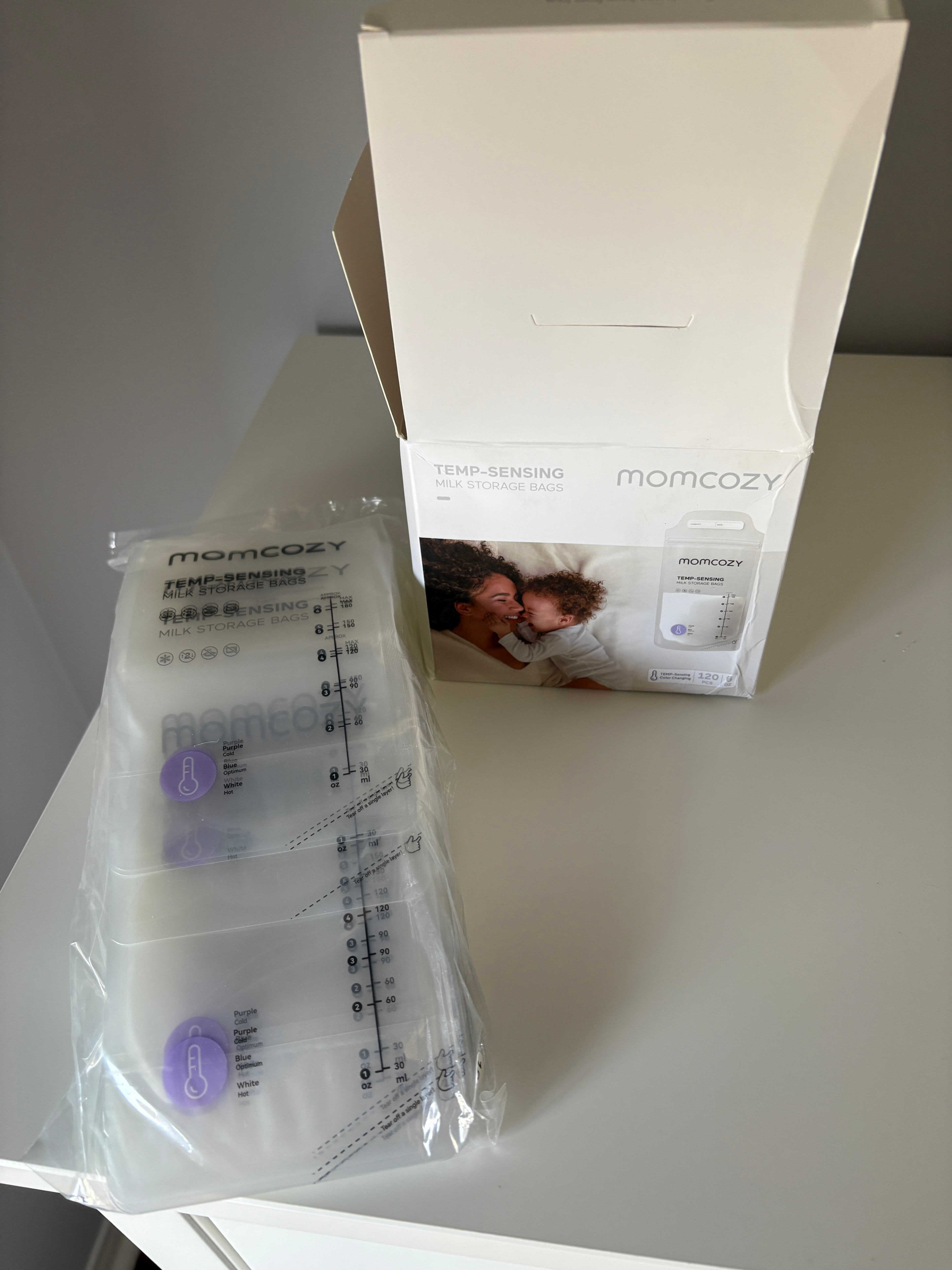 Momcozy Breastmilk Storage Bags - 120