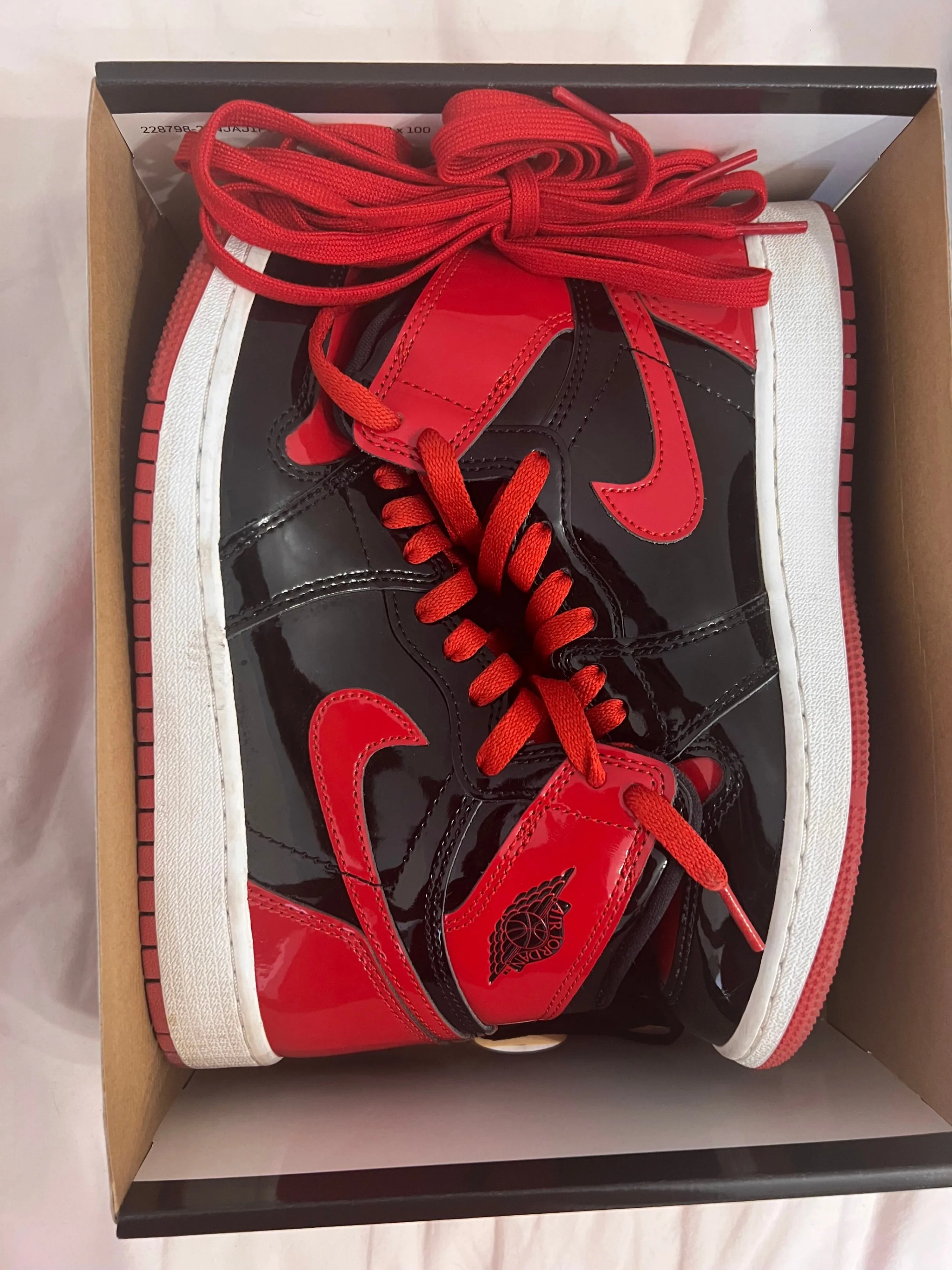 Jordan 1 high OG, Patent Bred thumbnail