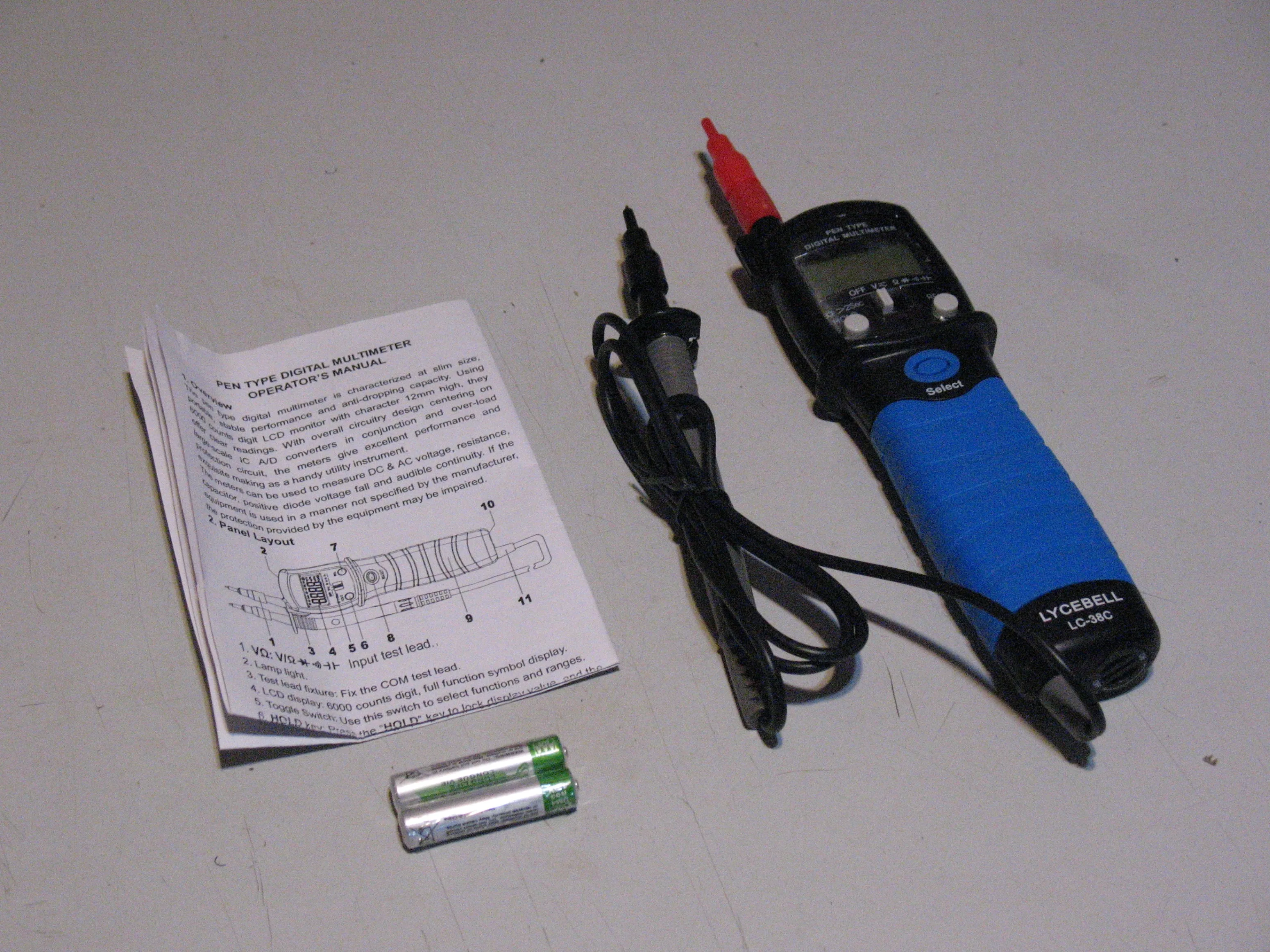 Voltage Tester and Digital Multimeter, BRAND NEW image indicator(8)