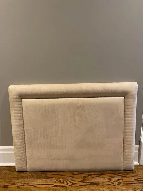 Twin Wall Mount Headboard – Upholstered & Padded – Light Beige thumbnail