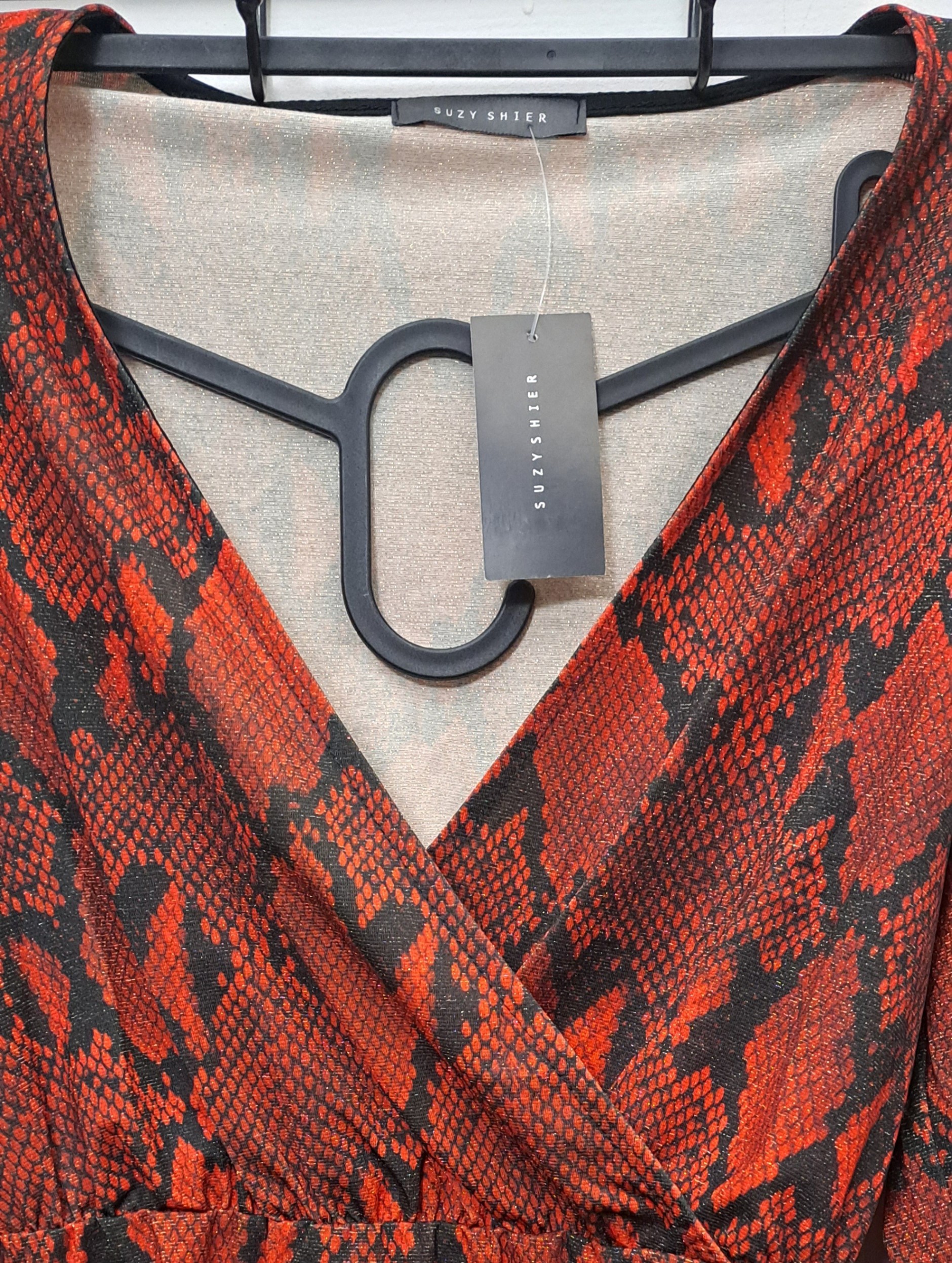 New Women's Snake Design Stylish High Waistline Top