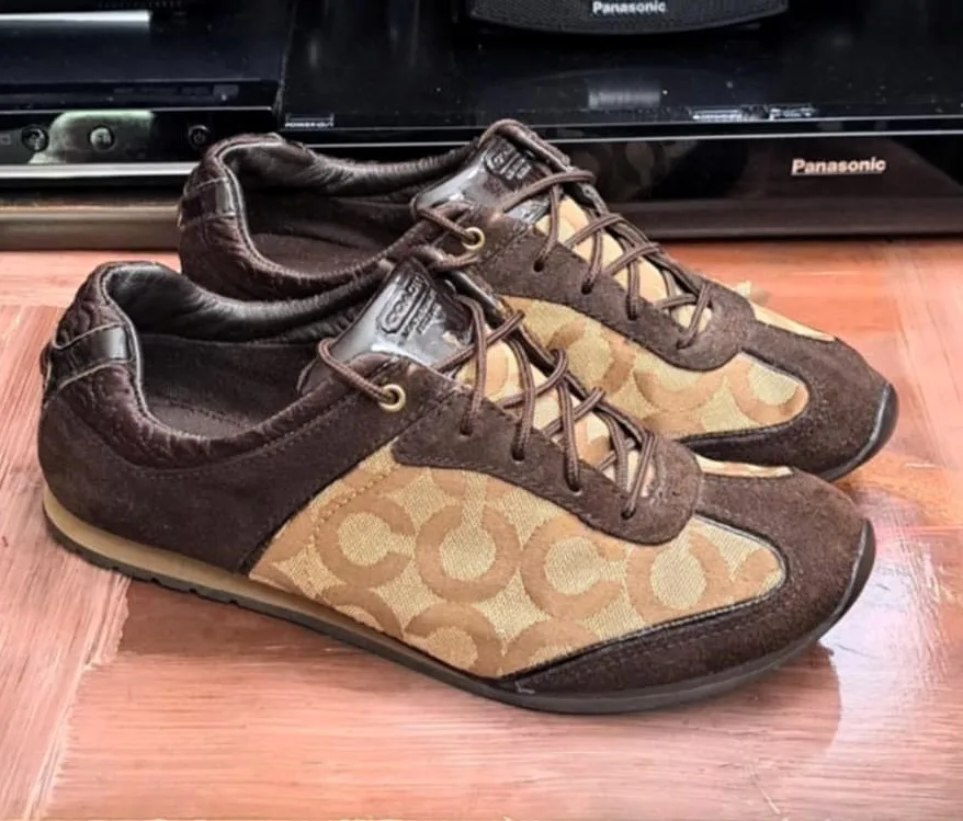Authentic Coach Monogram Genuine Leather Sneaker image indicator(5)