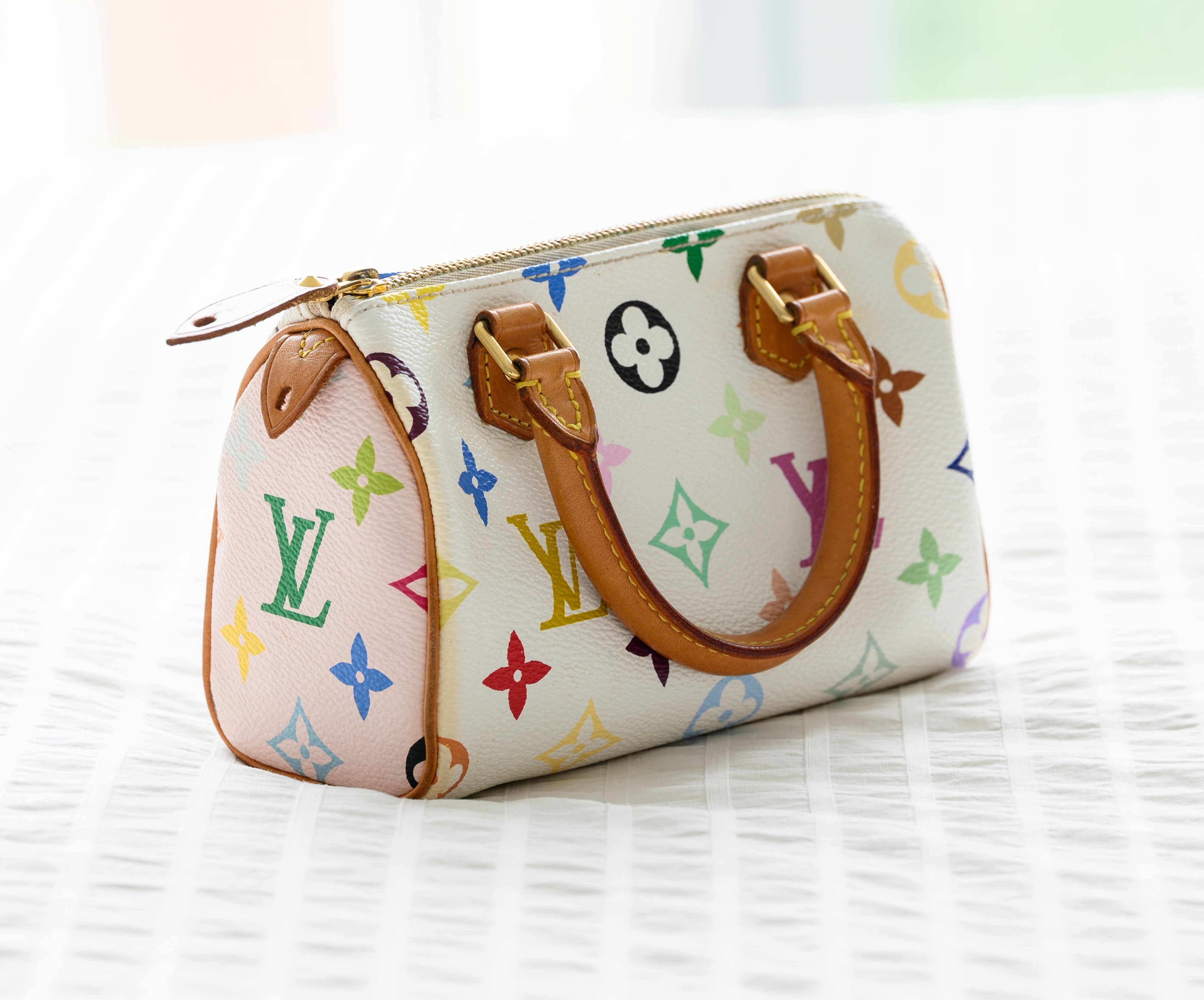 Louis Vuitton × Takashi Murakami Nano Speedy Bag (Authentic) - photo 5
