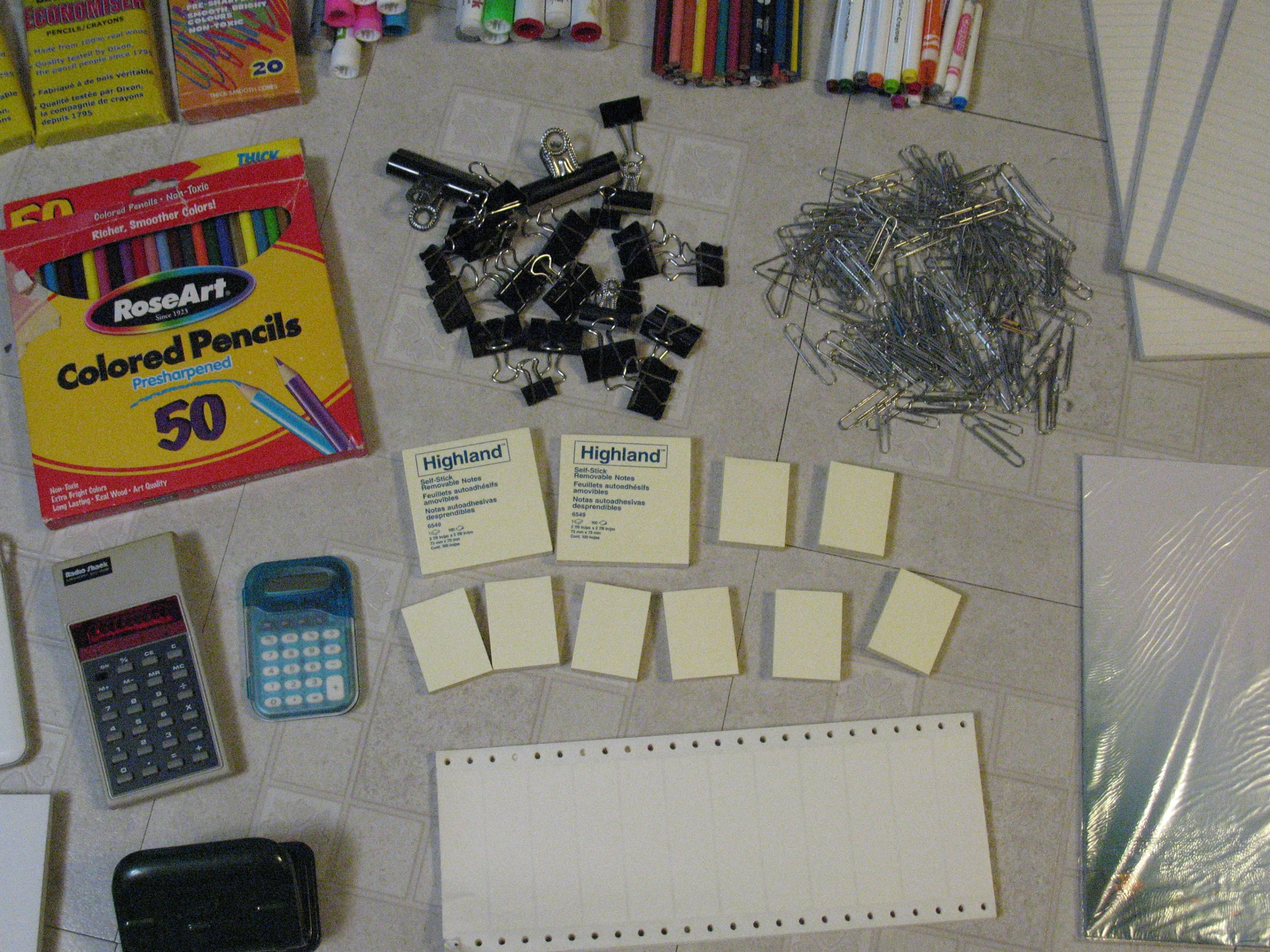 100's of Stationary, School, and Office Supplies image indicator(4)