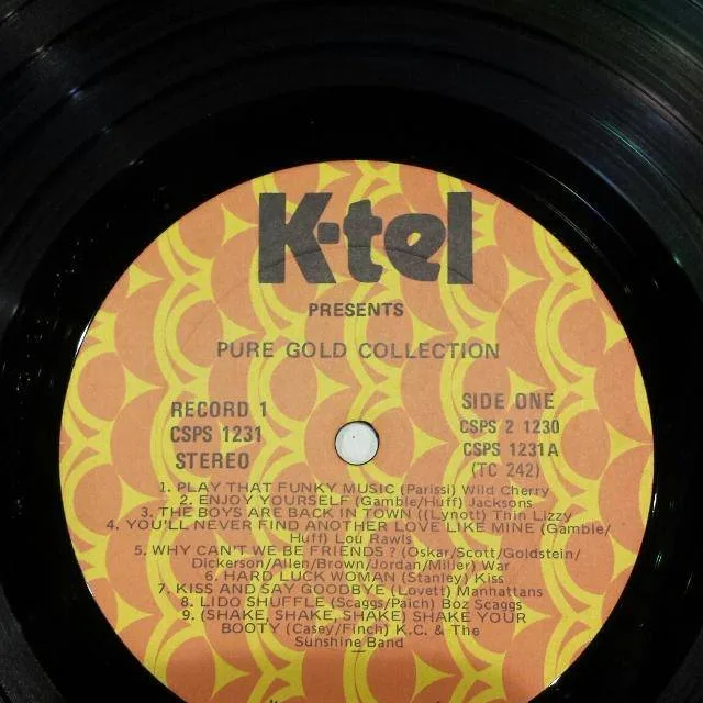 K-tel Pure Gold Collection 2 Record Album image indicator(2)