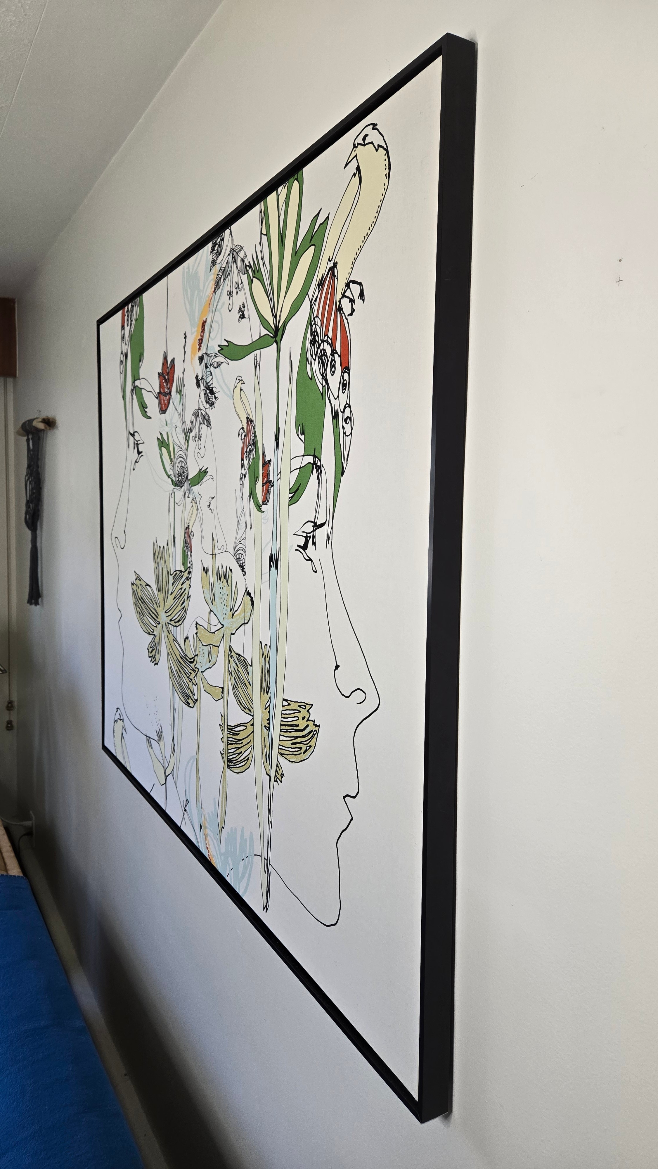 Framed Fabric Wall Art by Marimekko - photo 2