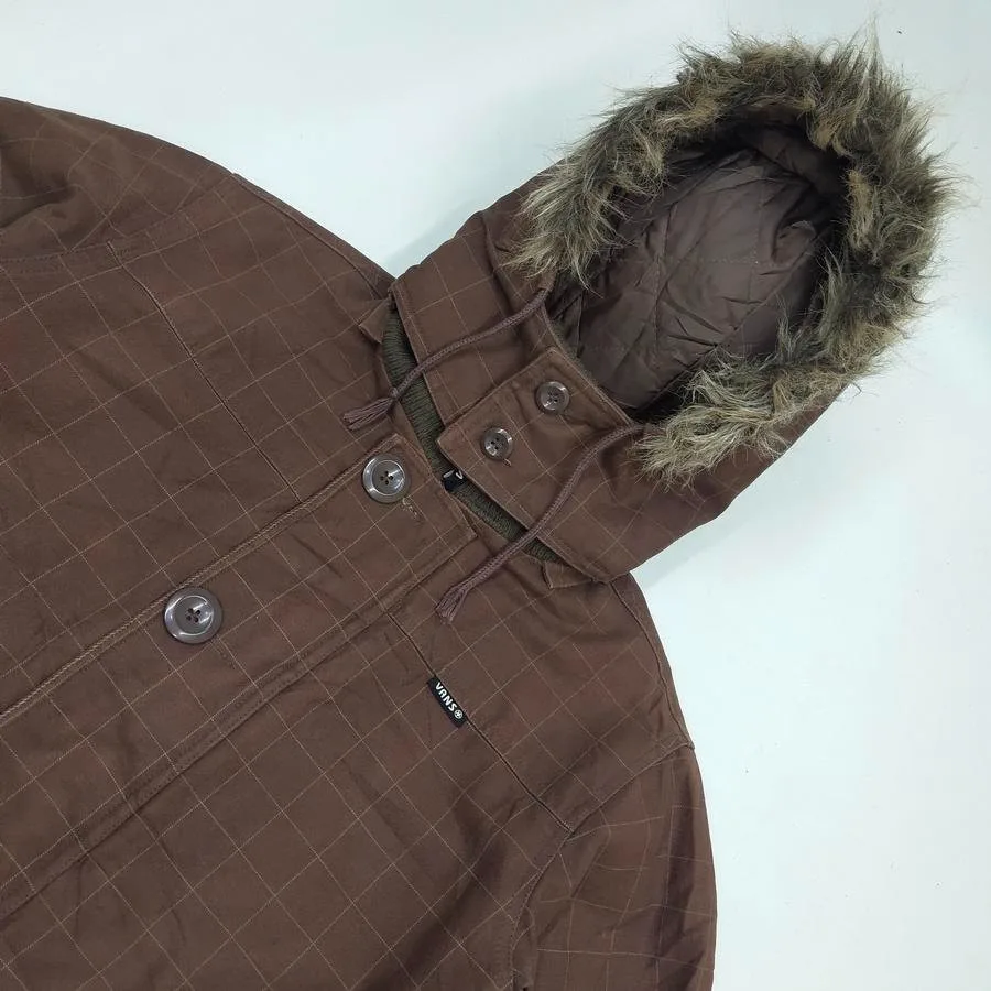 Vans Quilted Jacket with Detachable Hoodie – Size M image indicator(3)