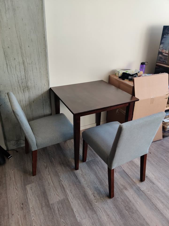 Two person "bistro style" dining set